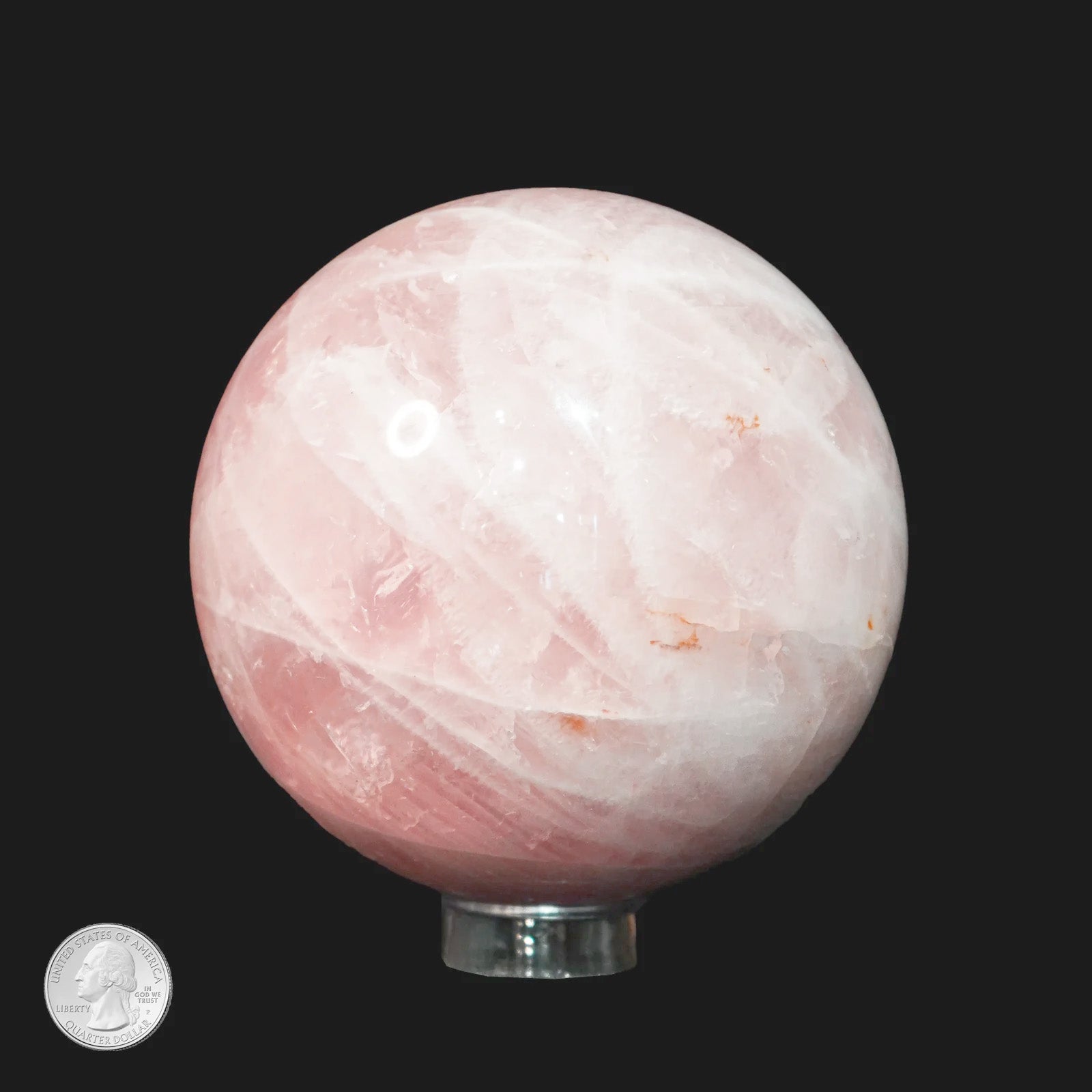 ROSE QUARTZ SPHERE