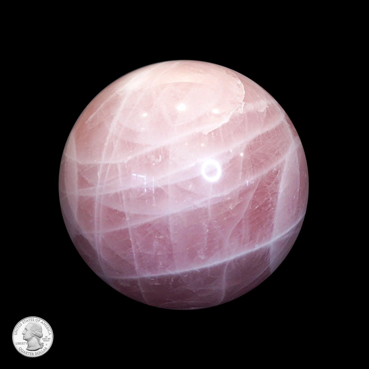ROSE QUARTZ SPHERE