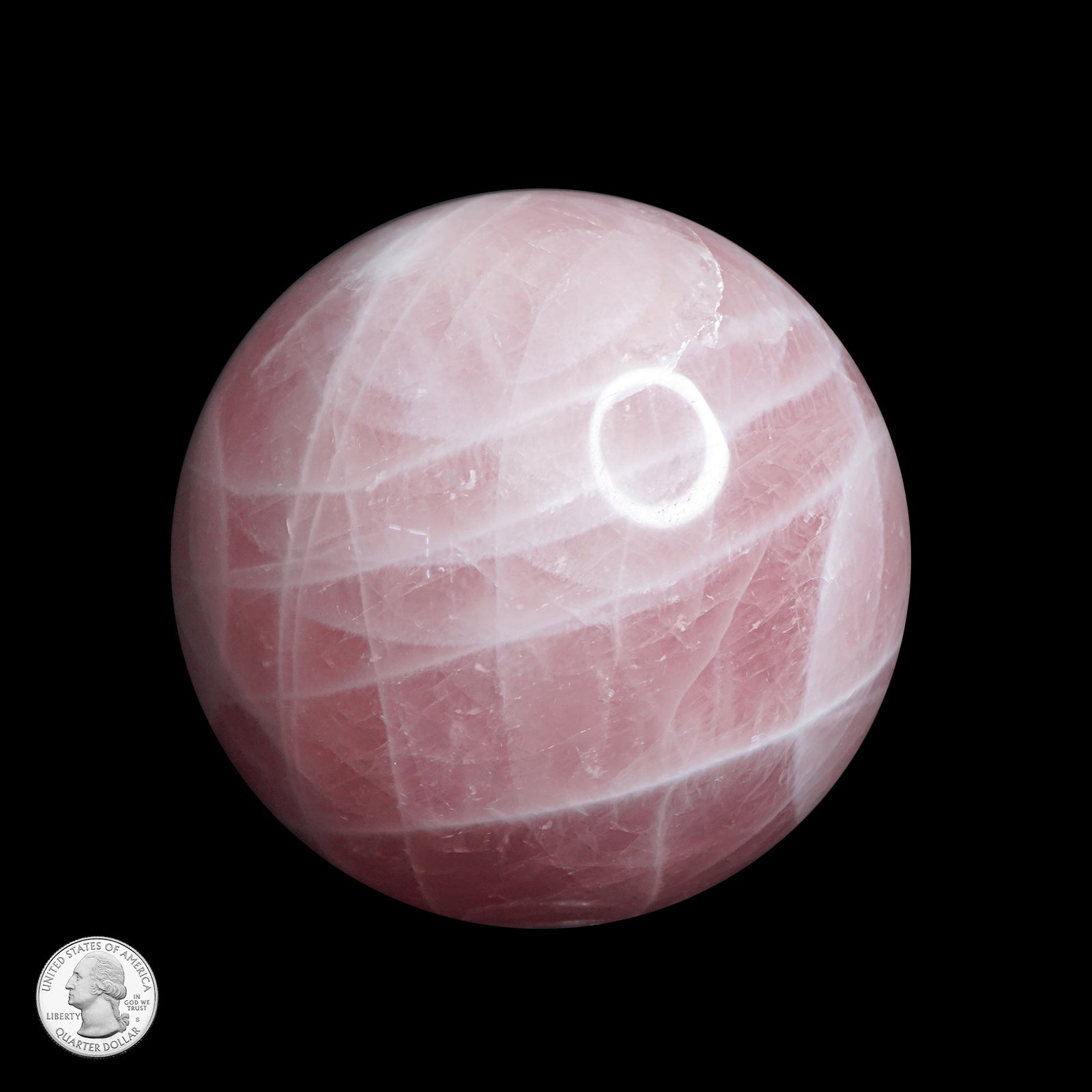 ROSE QUARTZ SPHERE