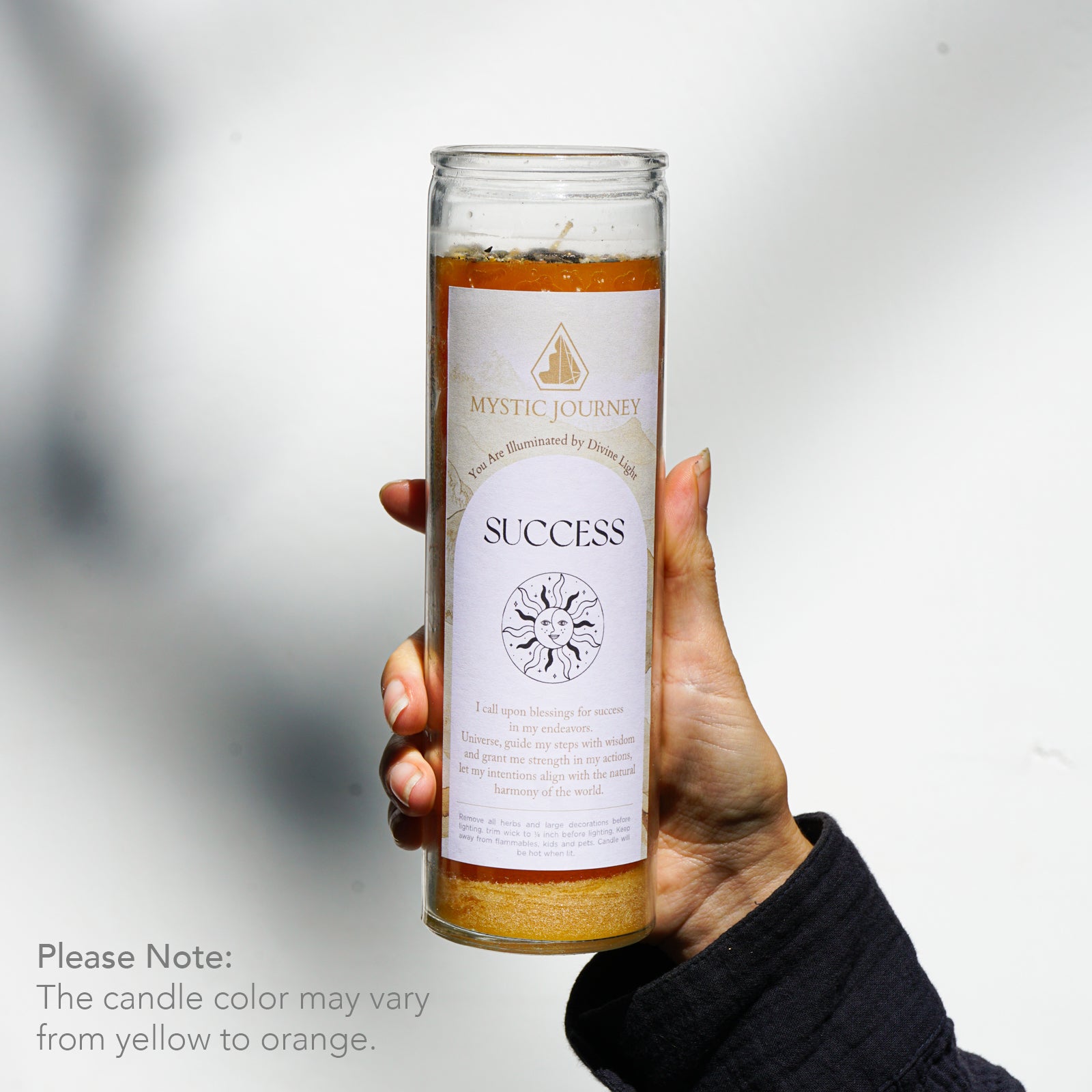 SUCCESS CANDLE (8")