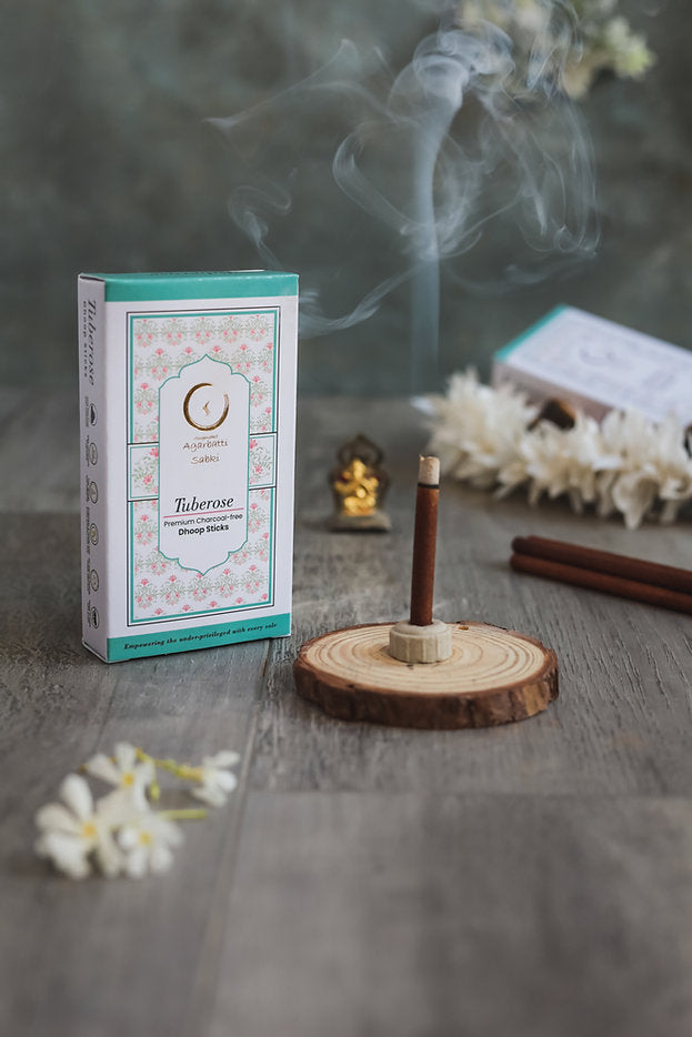 Tuberose Bambooless Incense Sticks