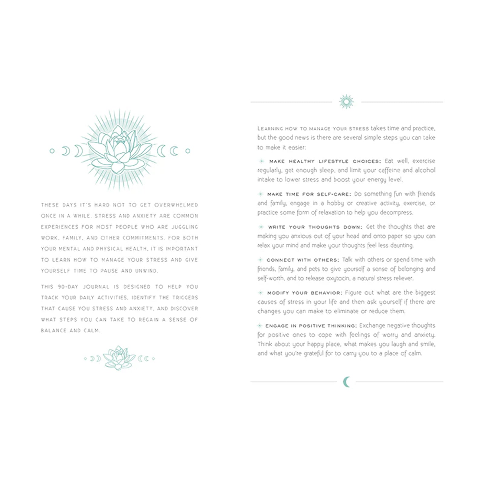 CALM: A DAY AND NIGHT REFLECTION JOURNAL