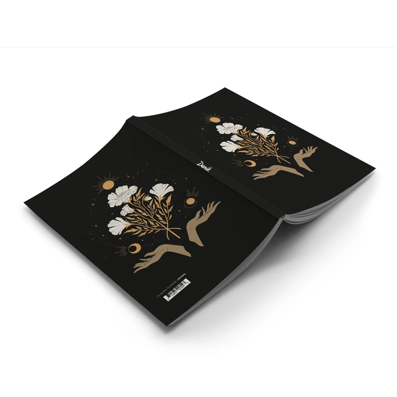 CELESTIAL FLOWERS NOTEBOOK