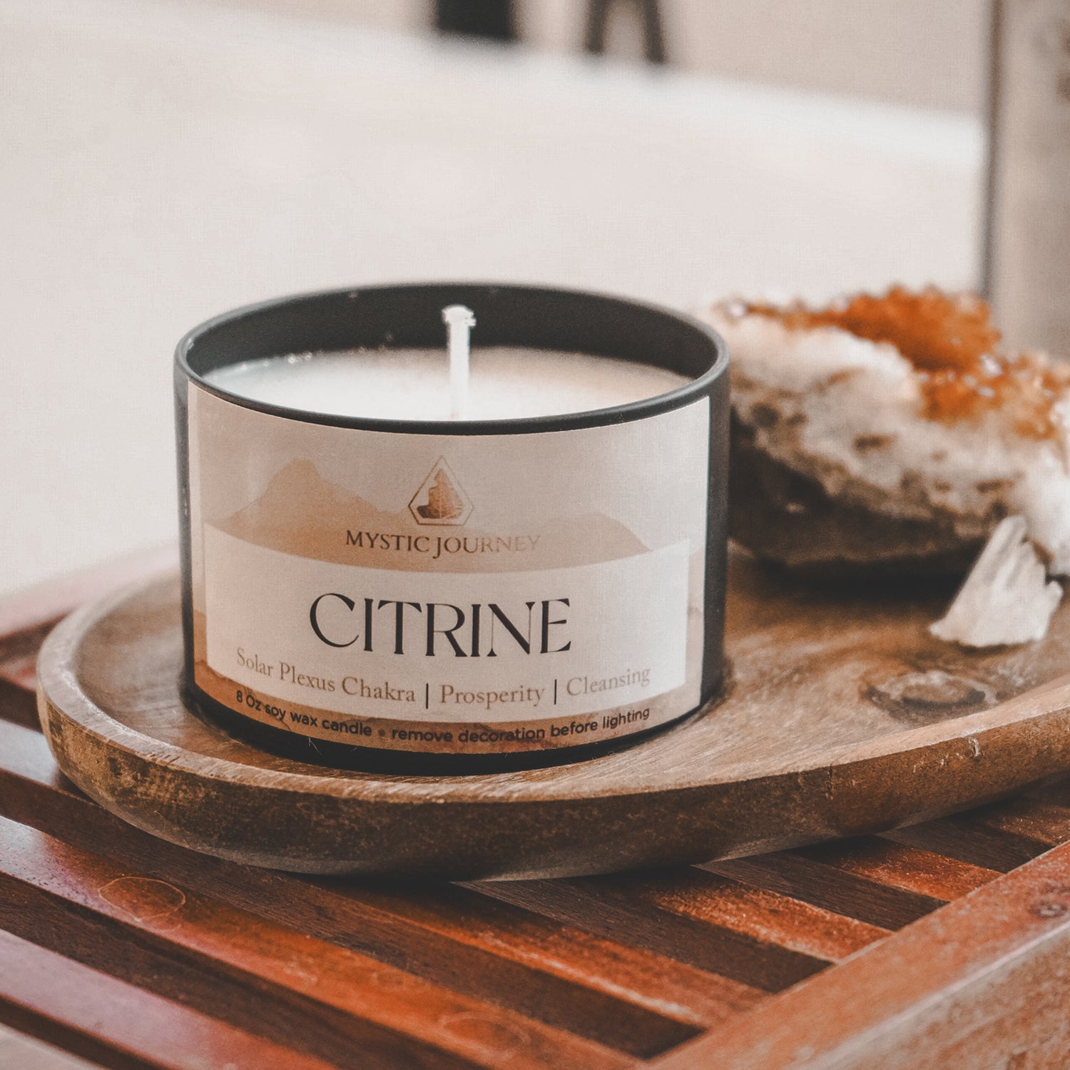 CITRINE CANDLE 8oz