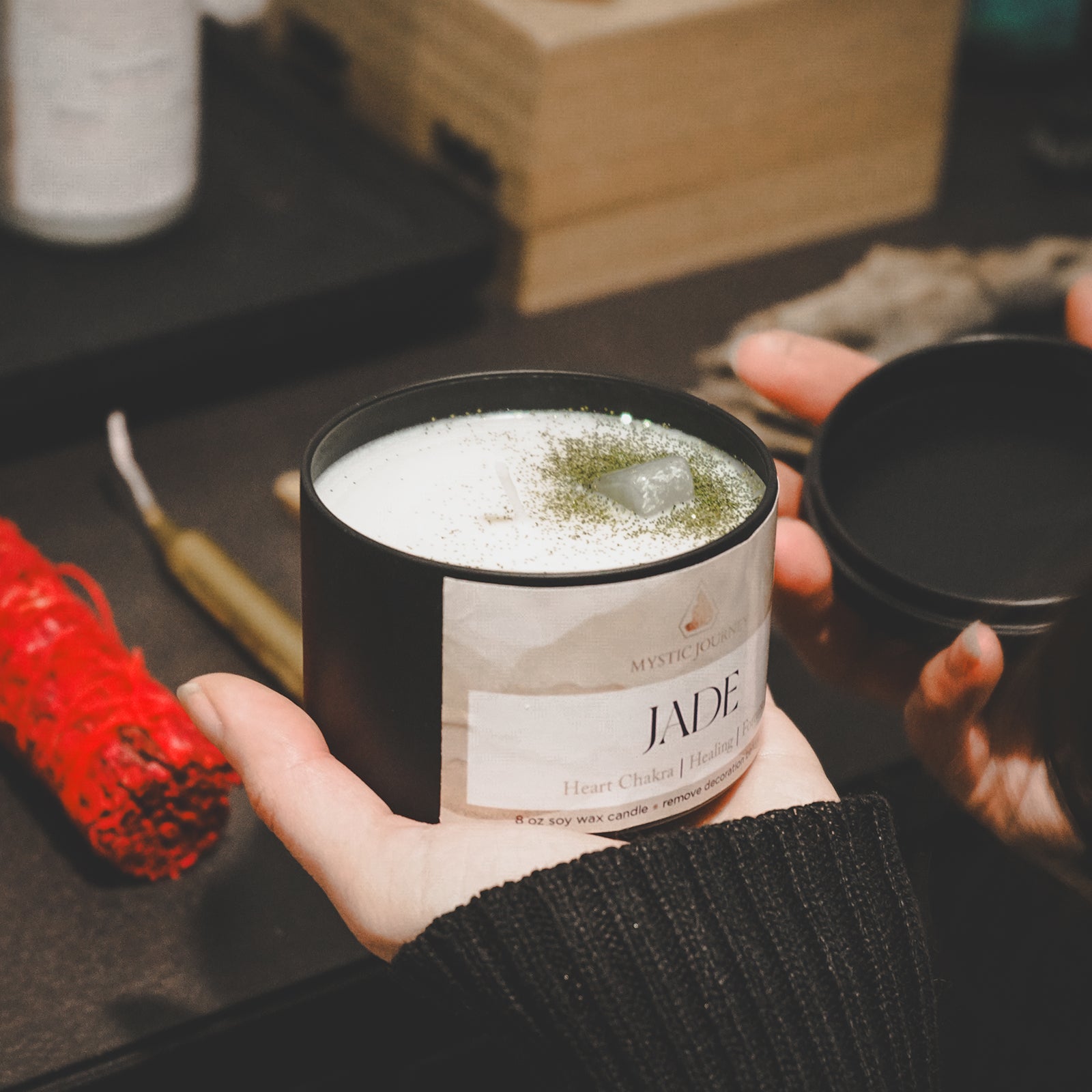 JADE CANDLE (8Oz)