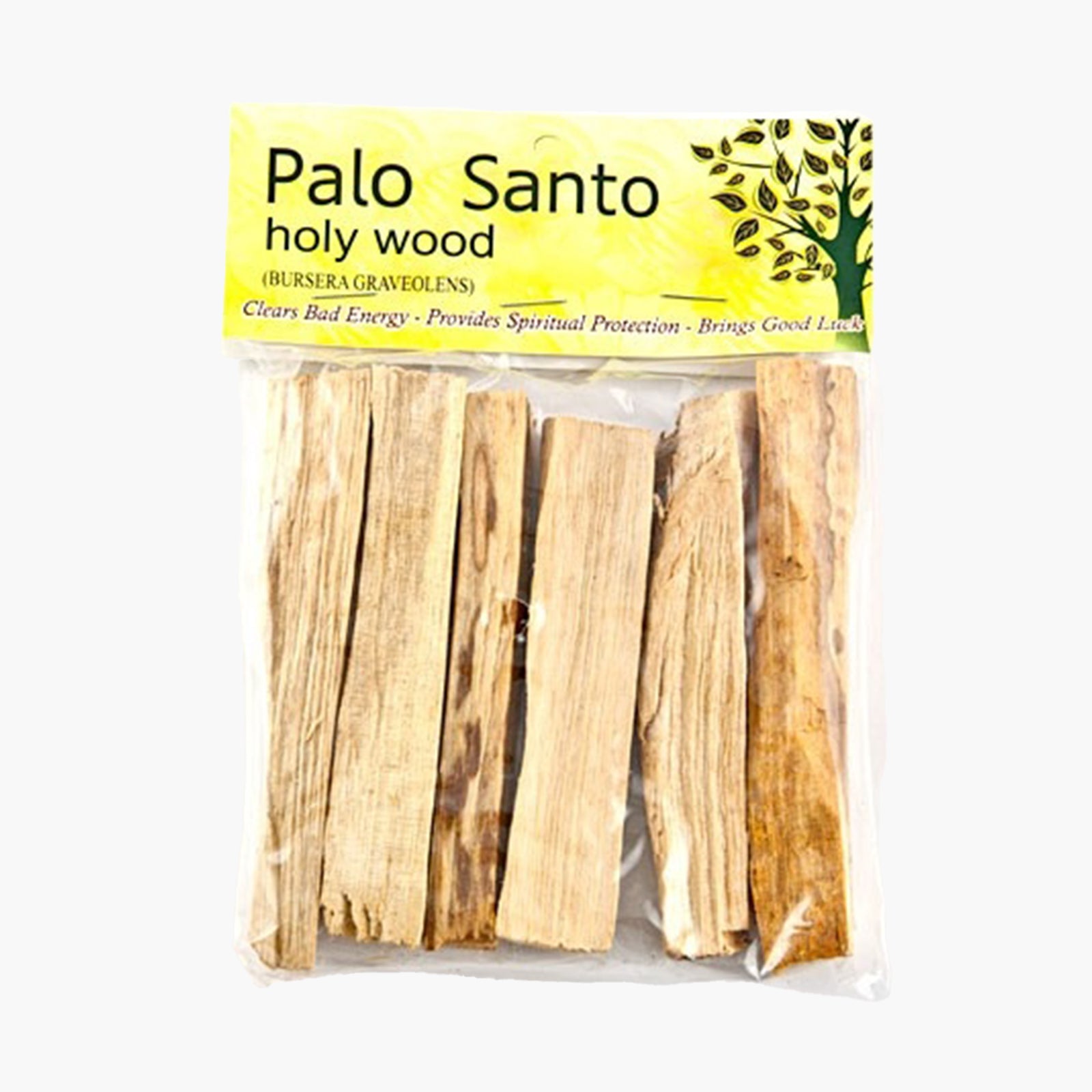 PALO SANTO WOOD INCENSE STICKS - 4 INCHES