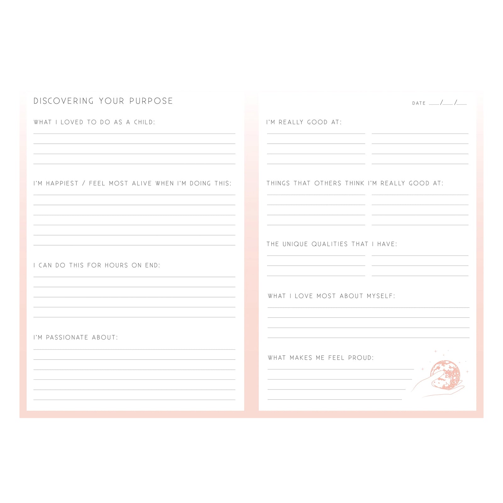 PURPOSE: A DAY AND NIGHT REFLECTION JOURNAL