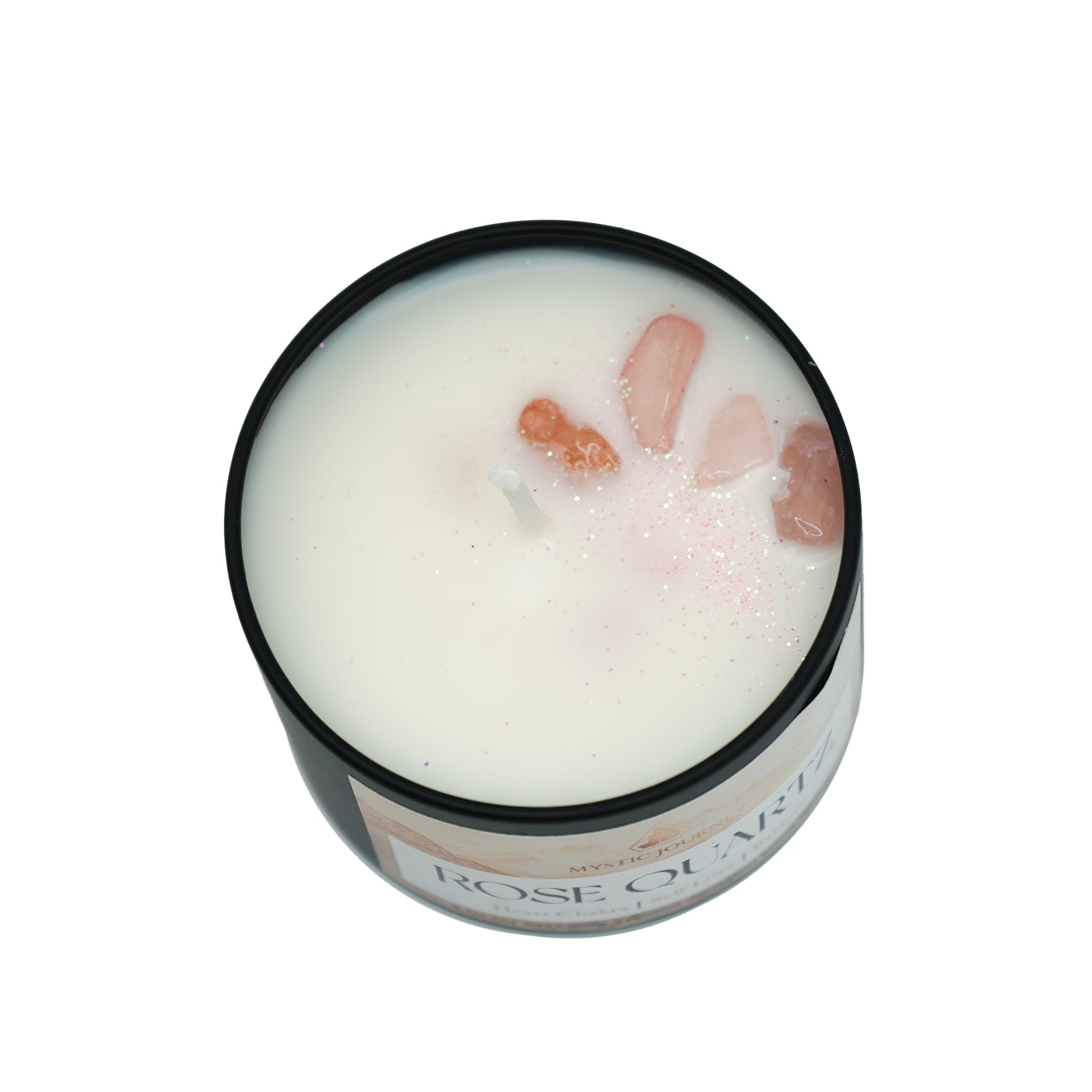 ROSE QUARTZ CANDLE 4OZ