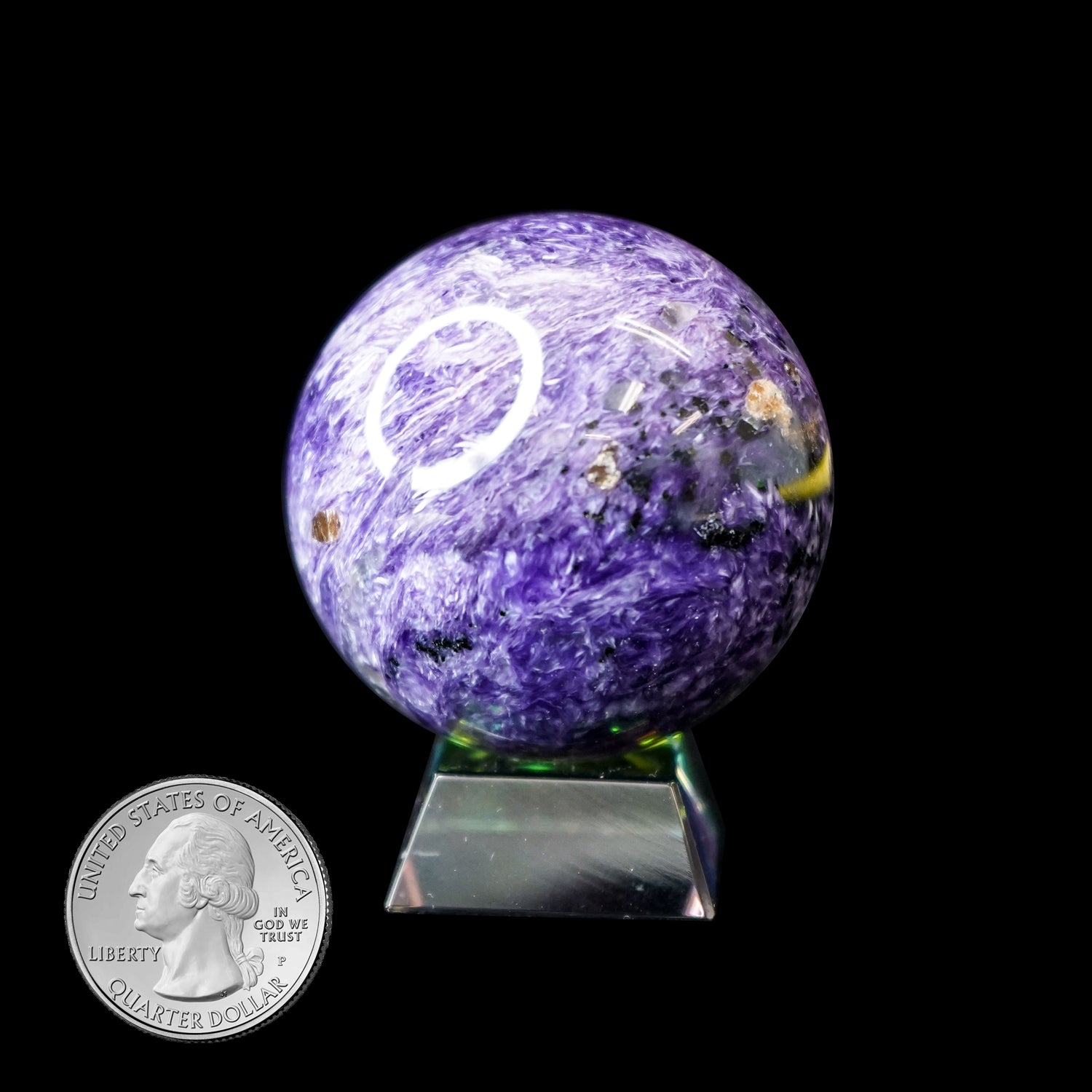 CHAROITE SPHERE