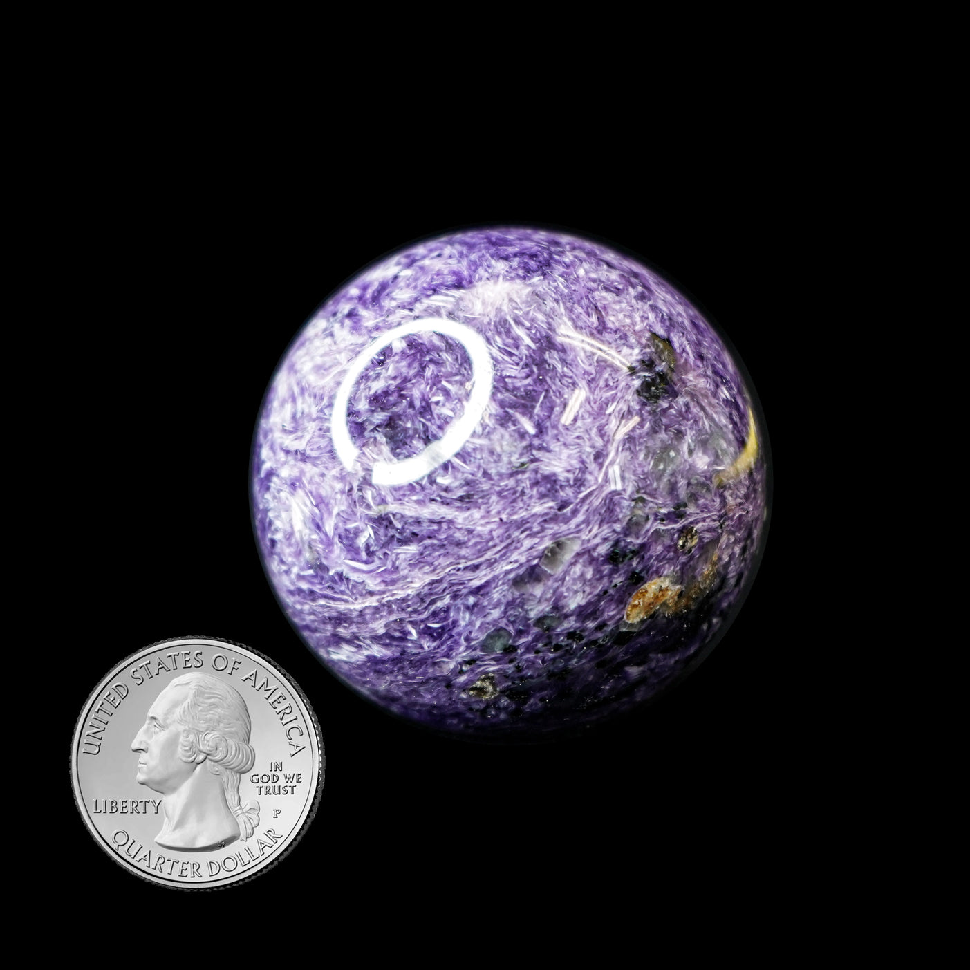 CHAROITE SPHERE