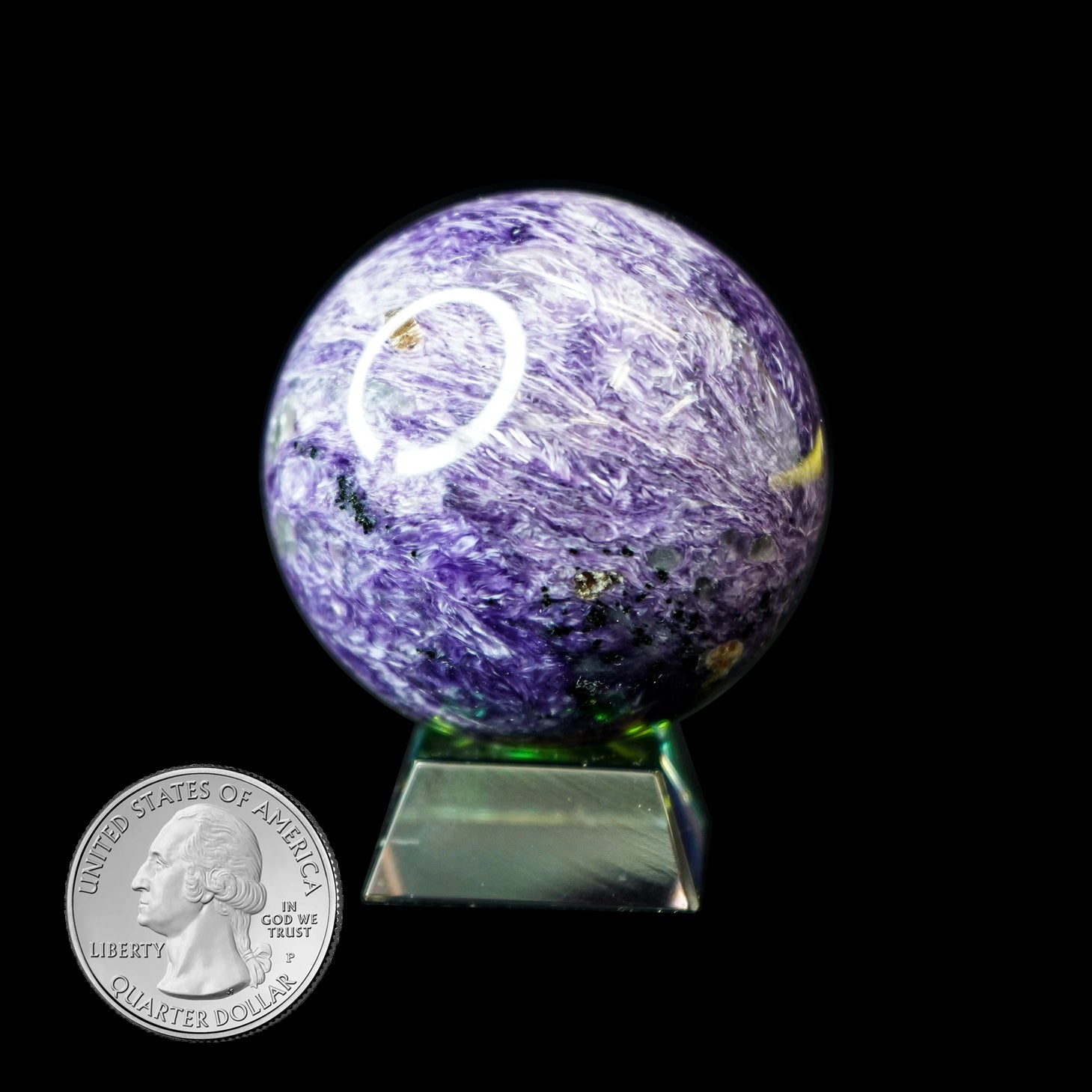 CHAROITE SPHERE