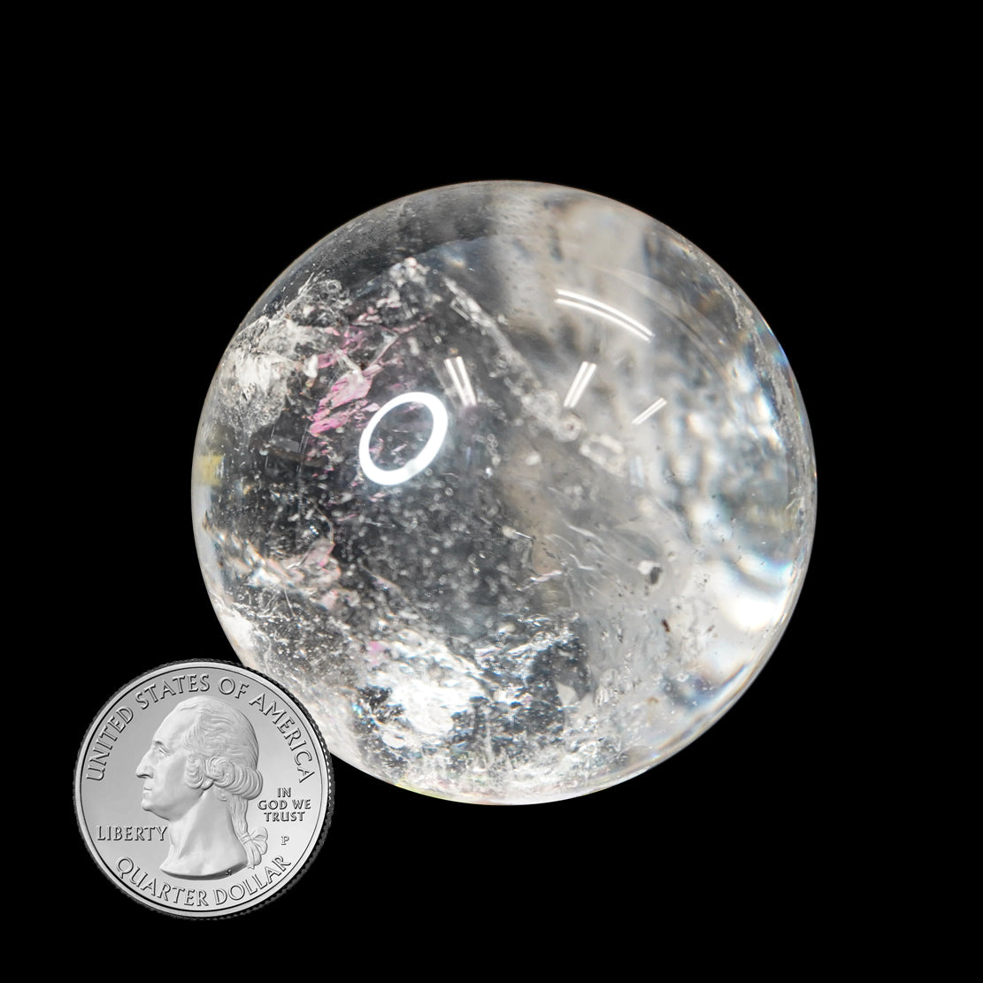 CLEAR QUARTZ SPHERE