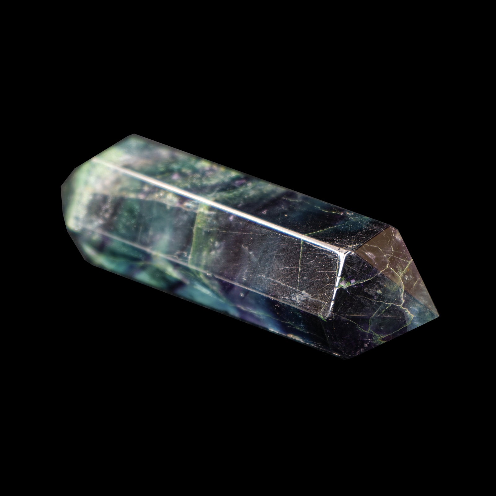 FLUORITE DOUBLE TERMINATED WAND