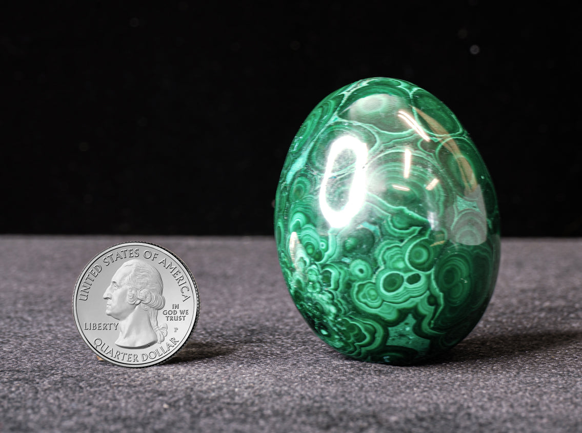 MALACHITE EGG