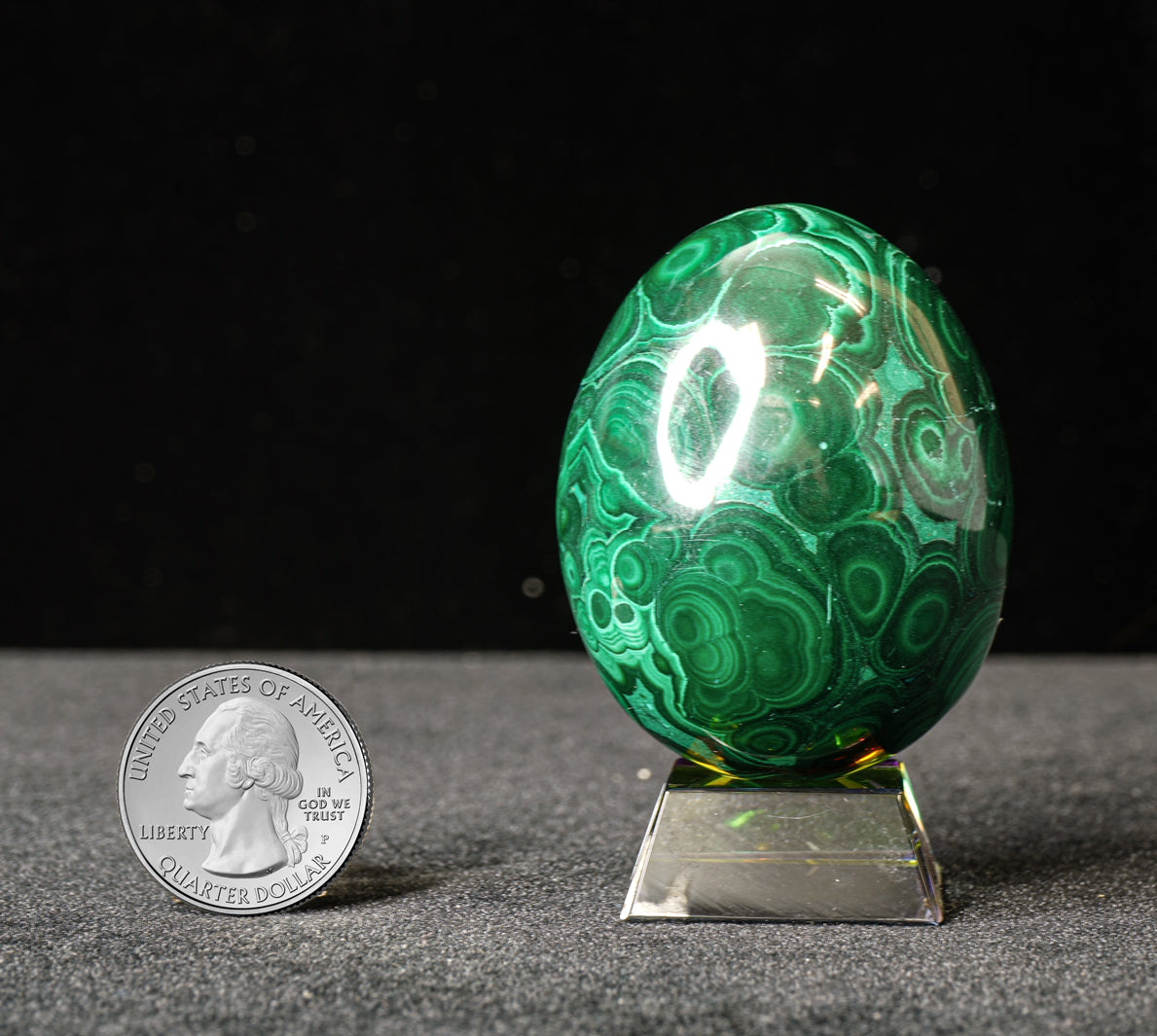 MALACHITE EGG