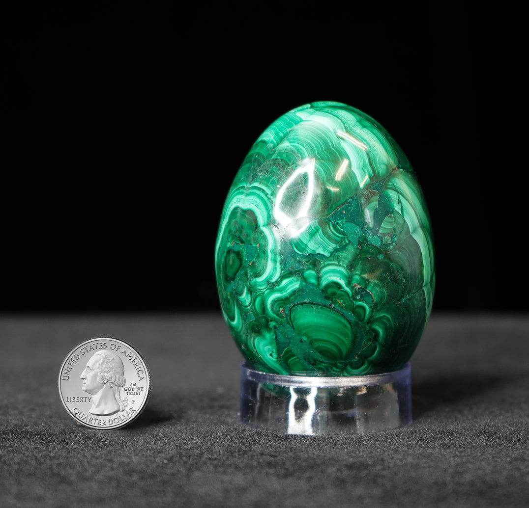 MALACHITE EGG