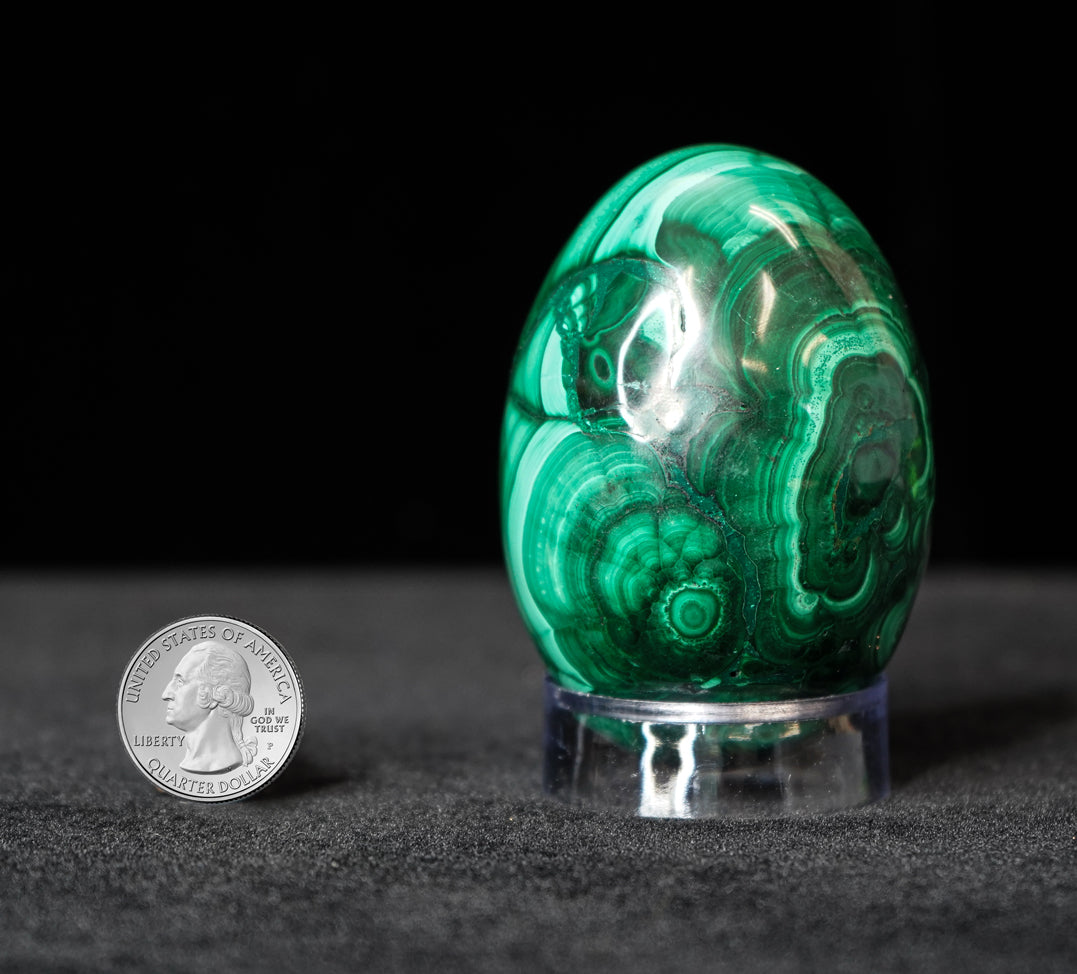 MALACHITE EGG