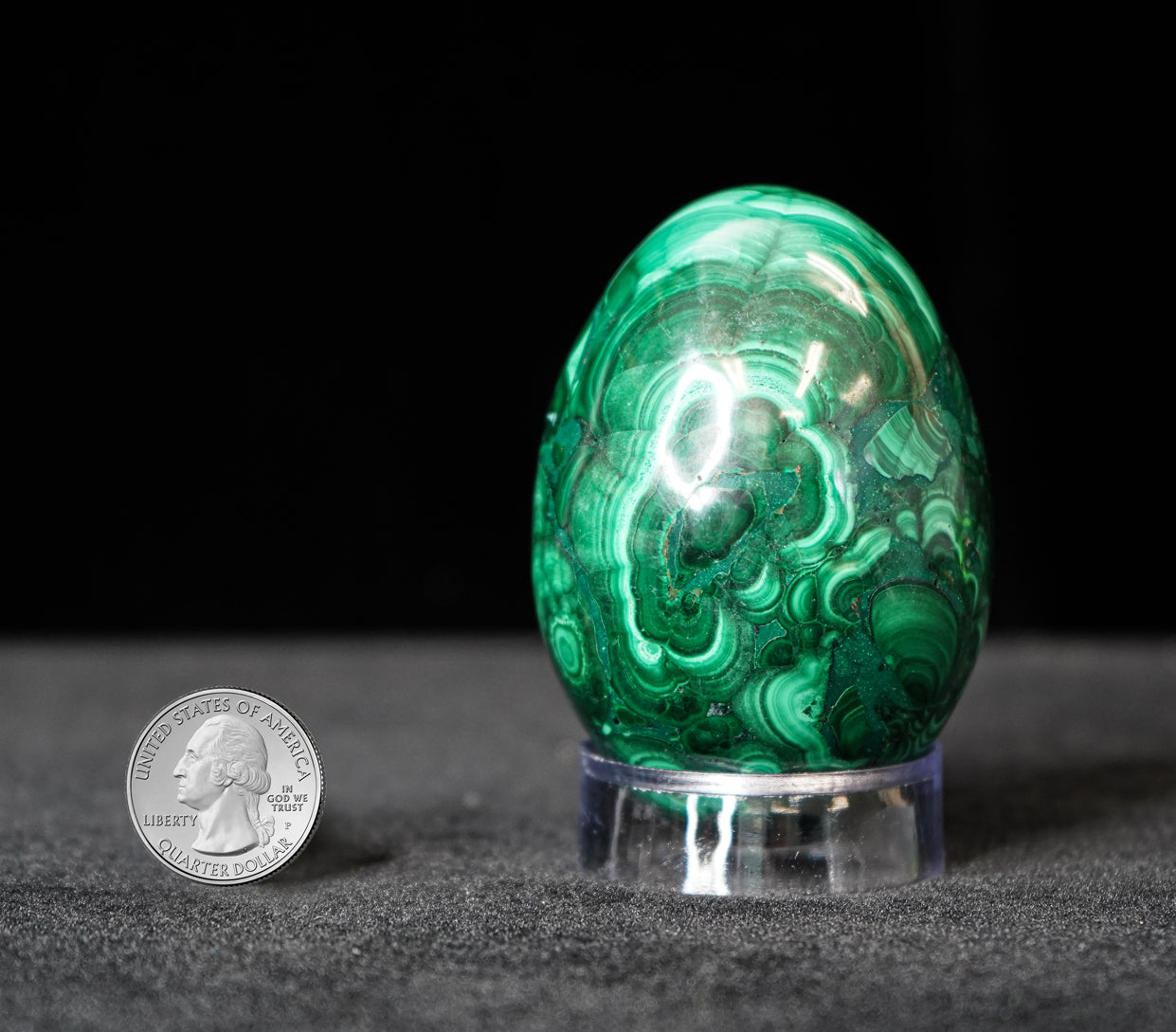 MALACHITE EGG