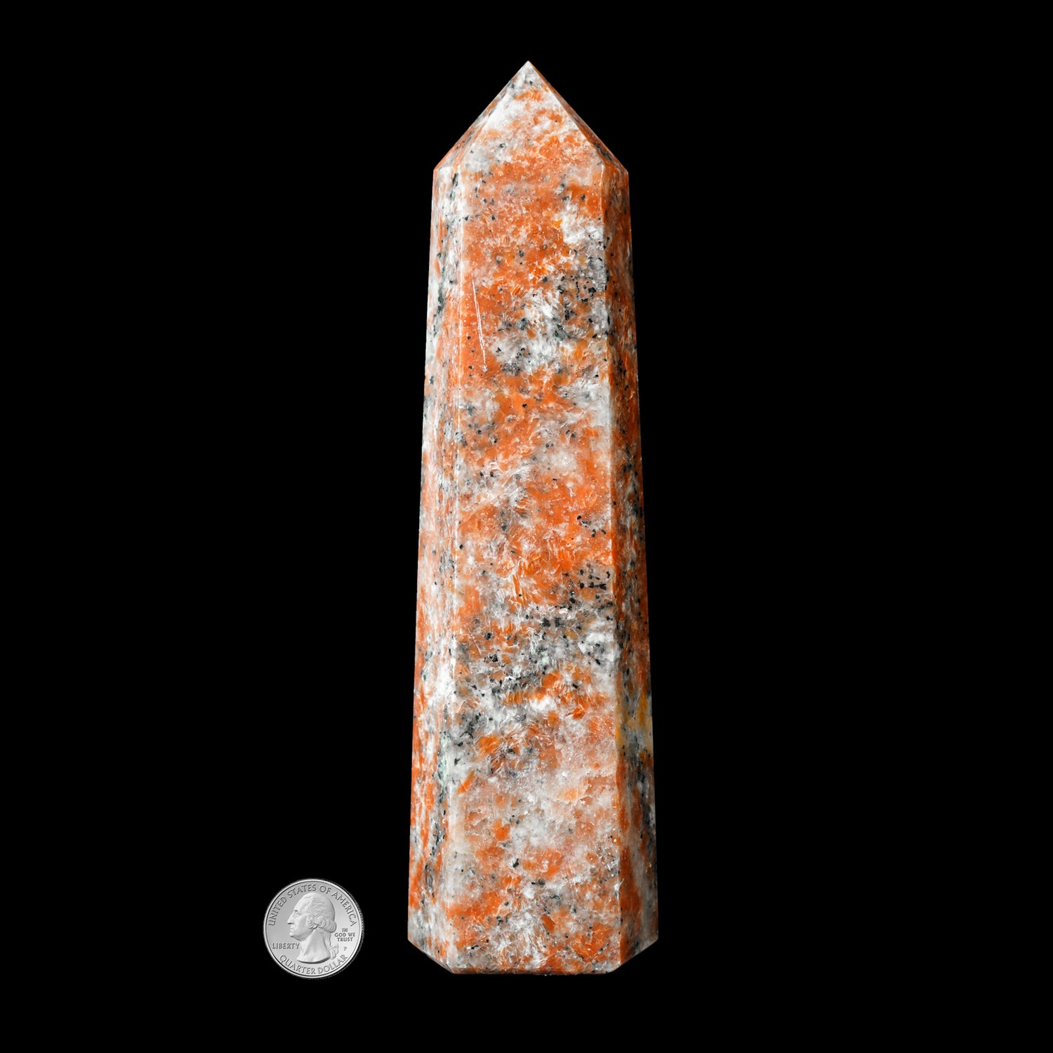 ORANGE CALCITE POINT