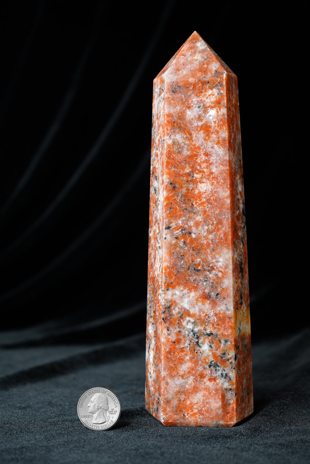 ORANGE CALCITE POINT