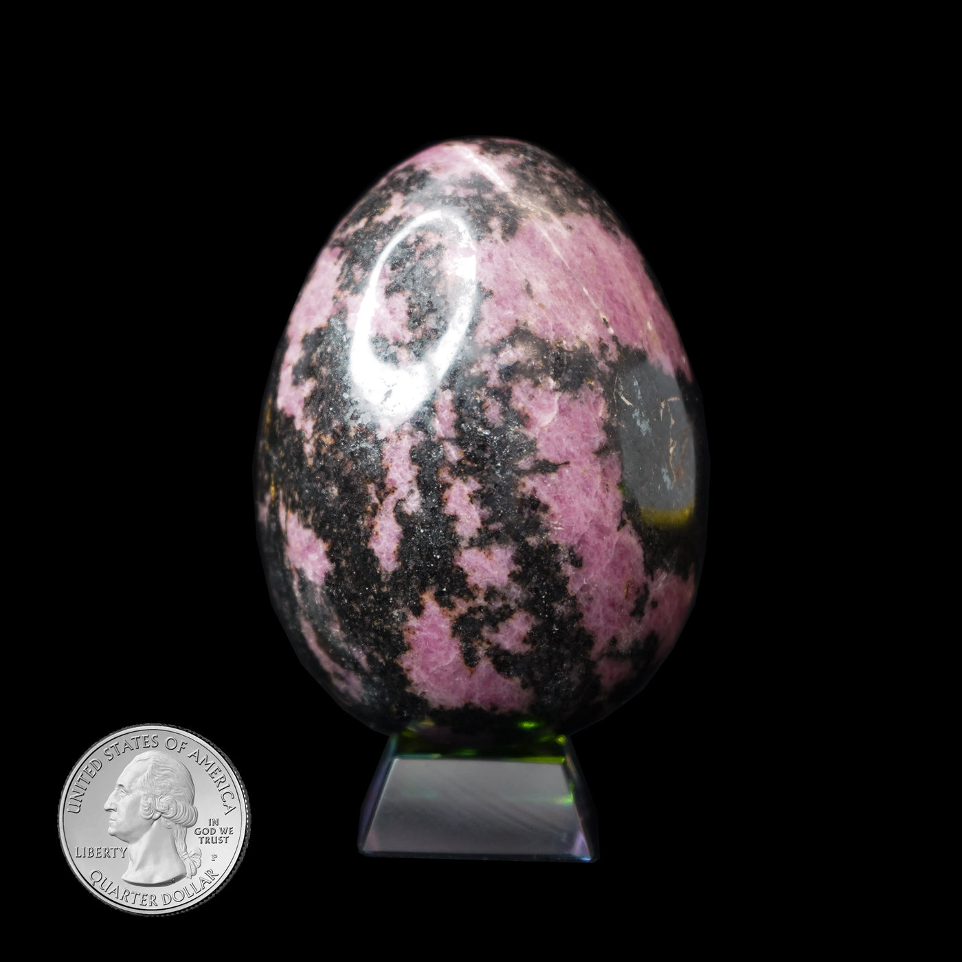 RHODONITE EGG