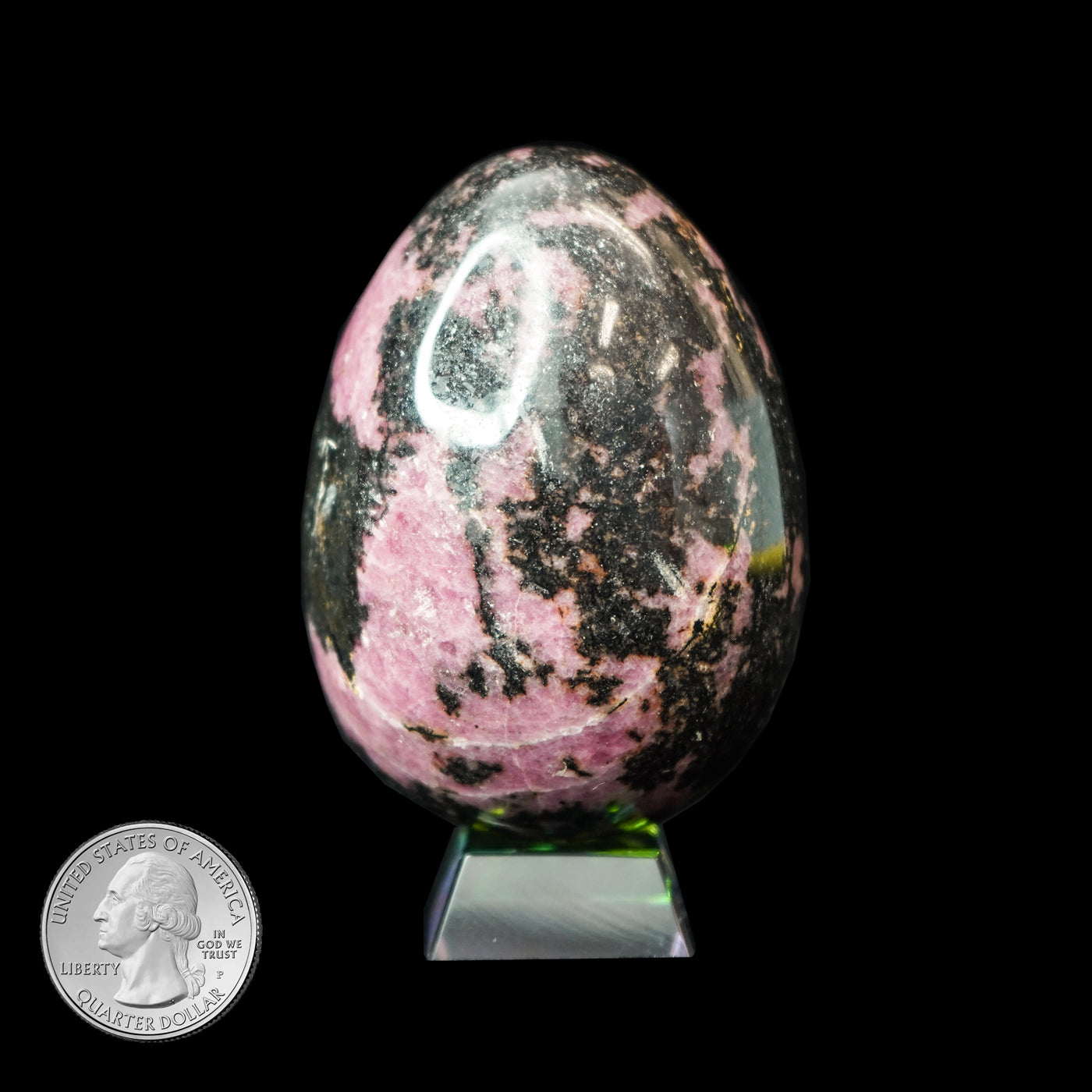 RHODONITE EGG