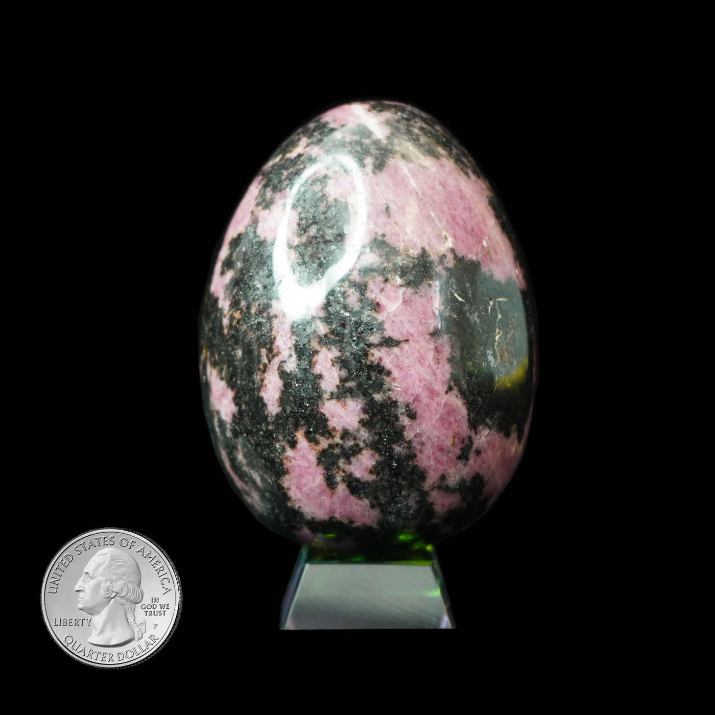 RHODONITE EGG