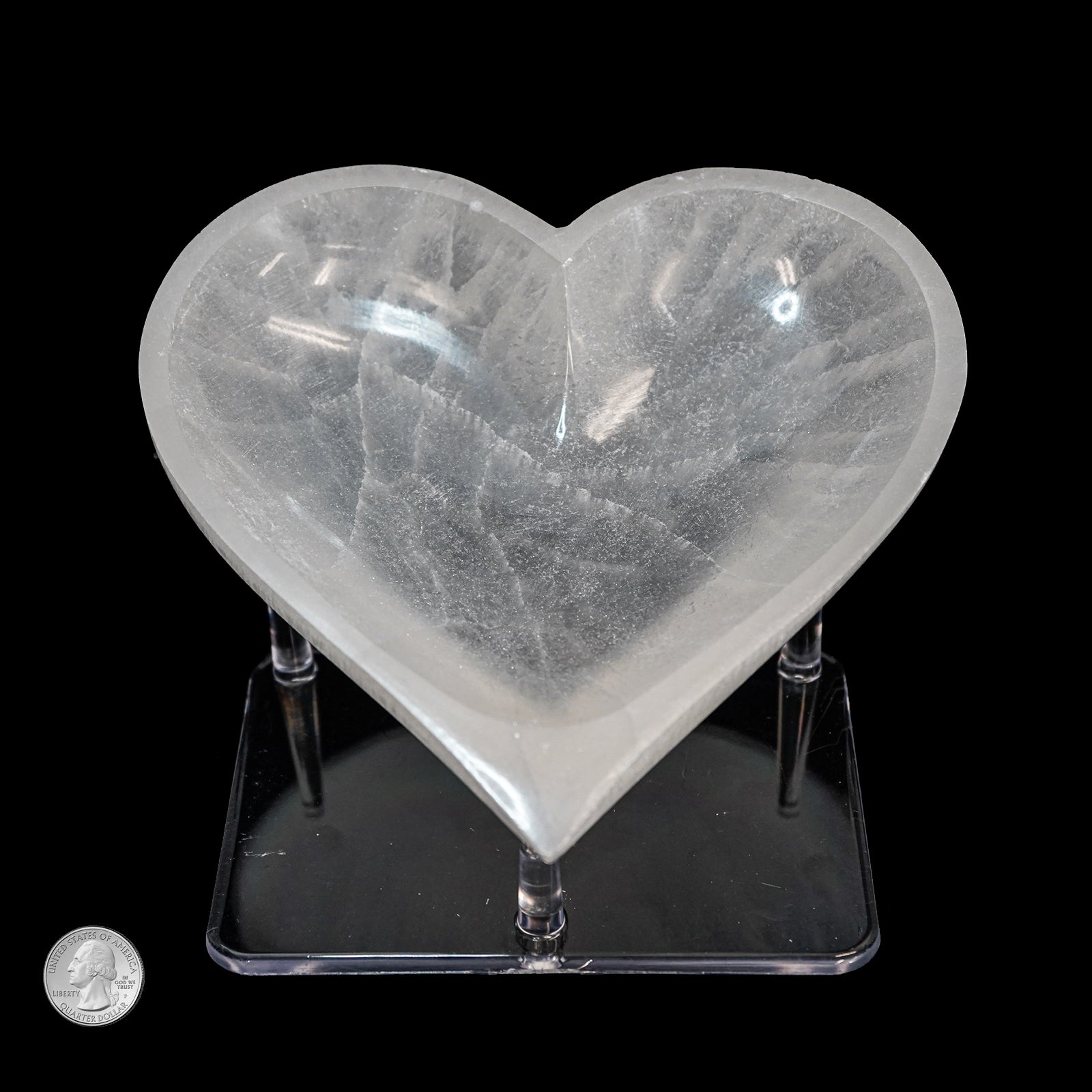 SELENITE HEART BOWL