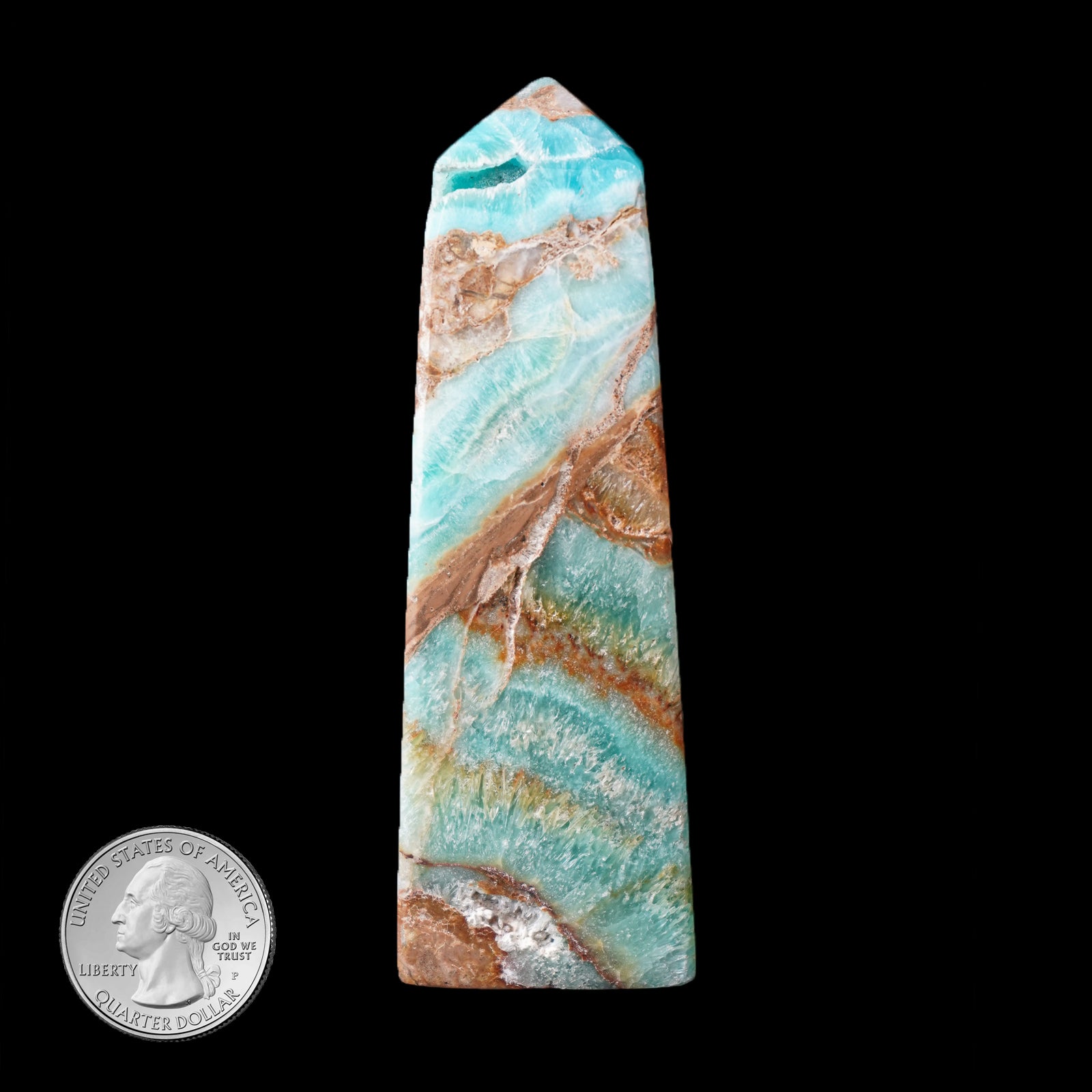 SMITHSONITE OBELISK