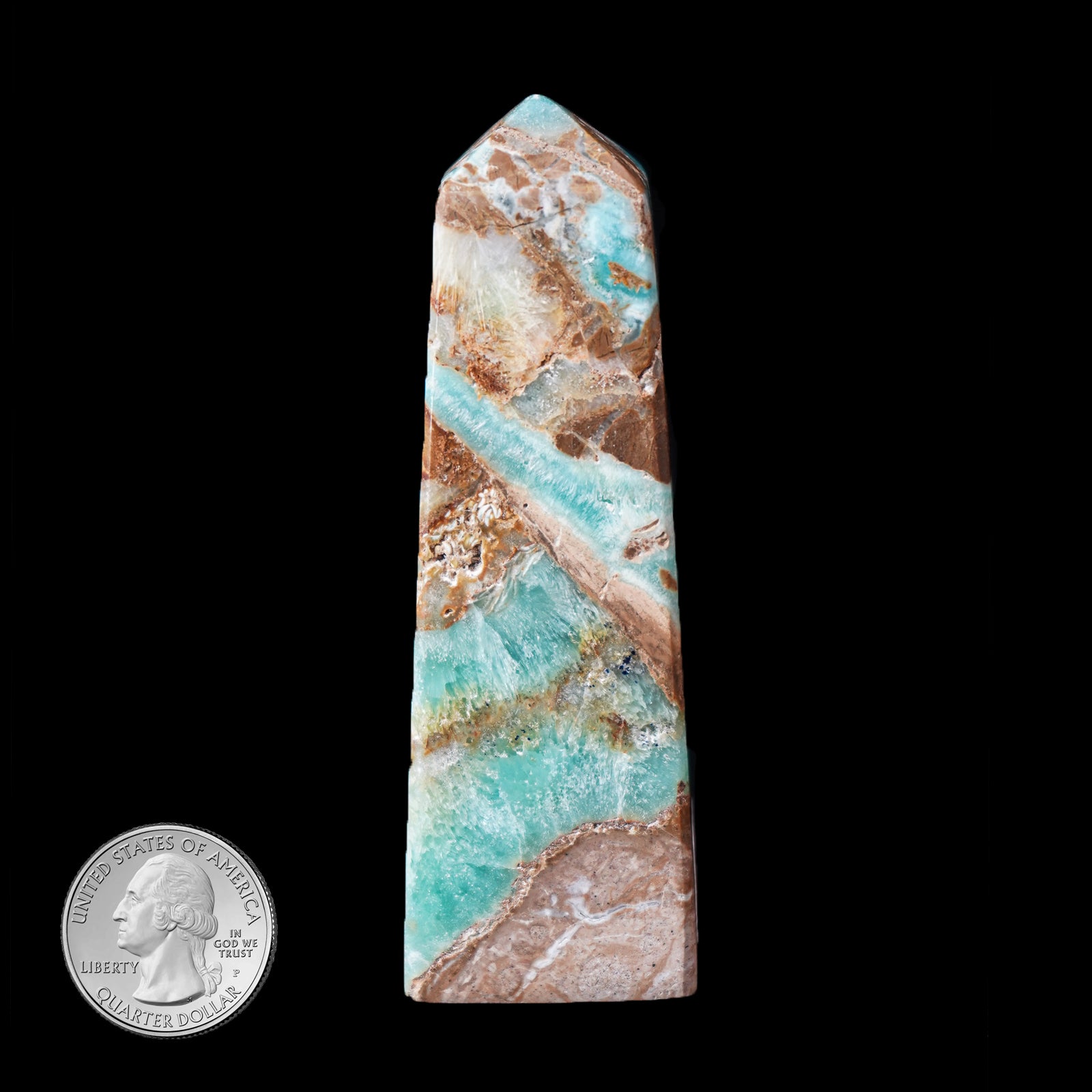 SMITHSONITE OBELISK