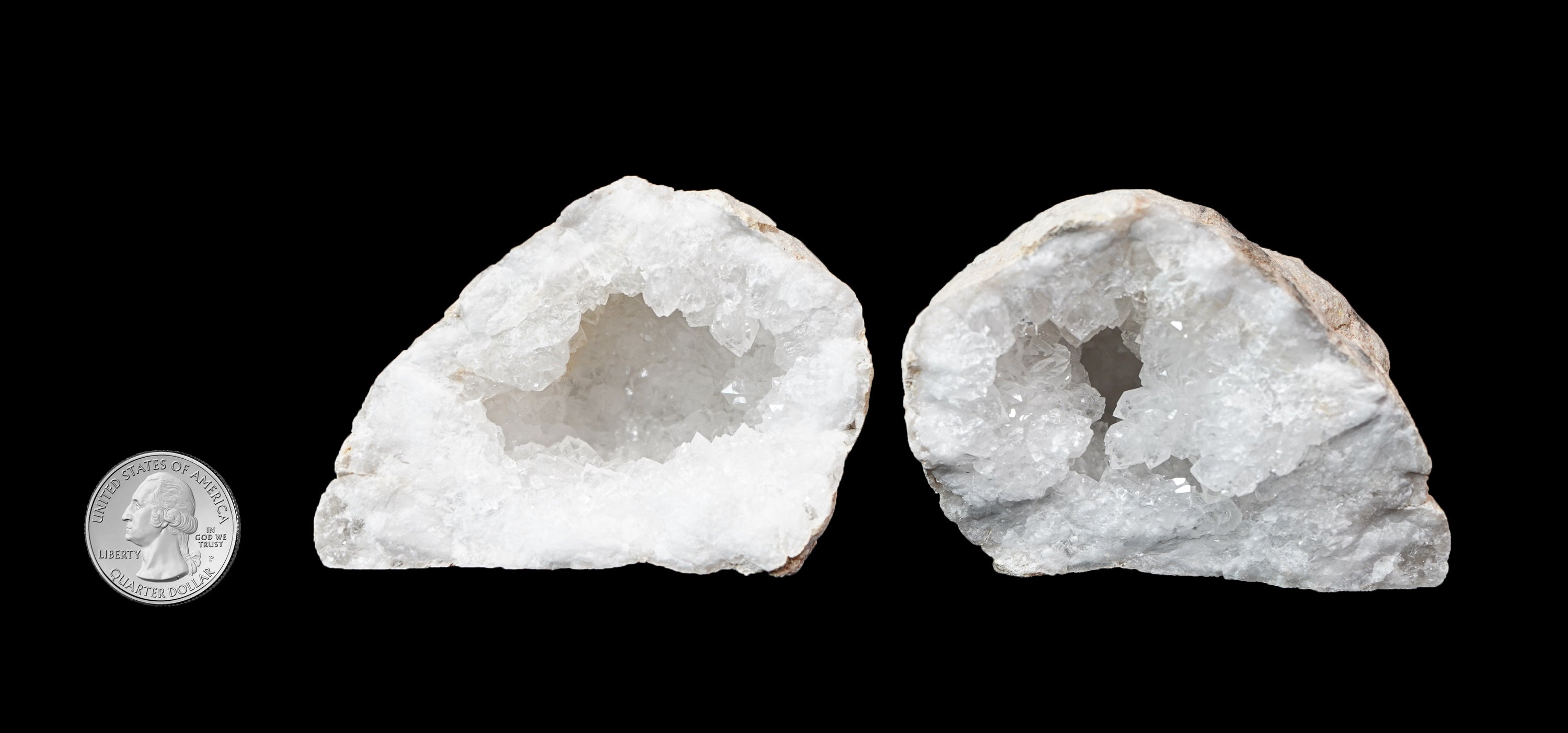CALCITE TWO-PART GEODE