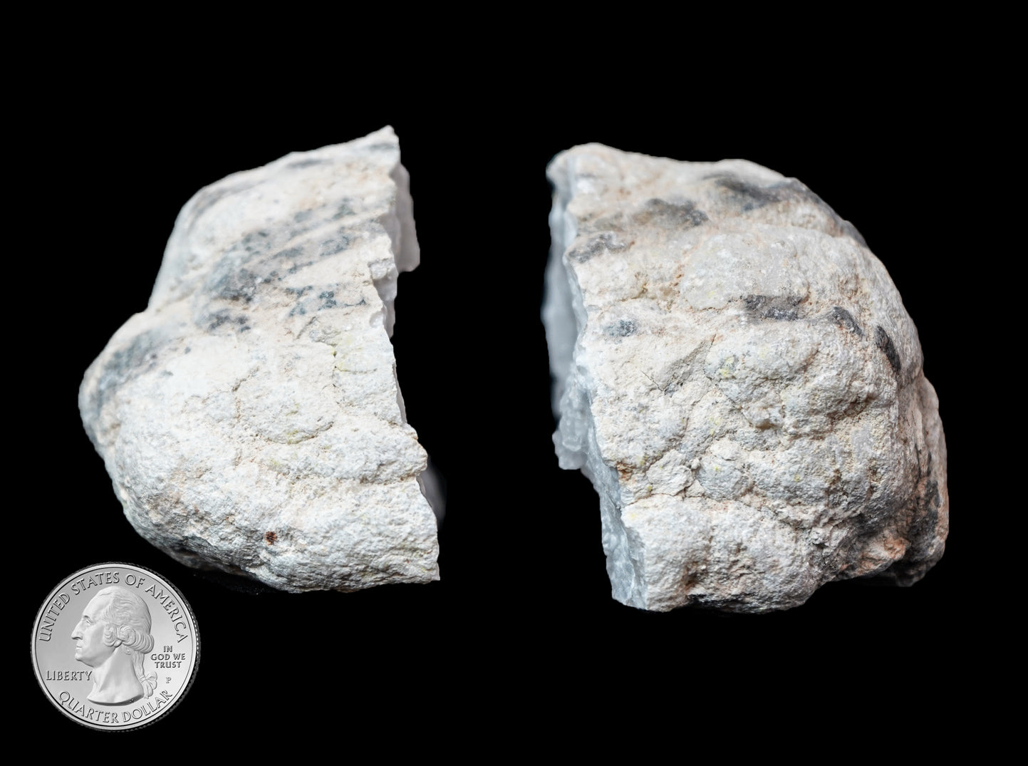 CALCITE TWO-PART GEODE