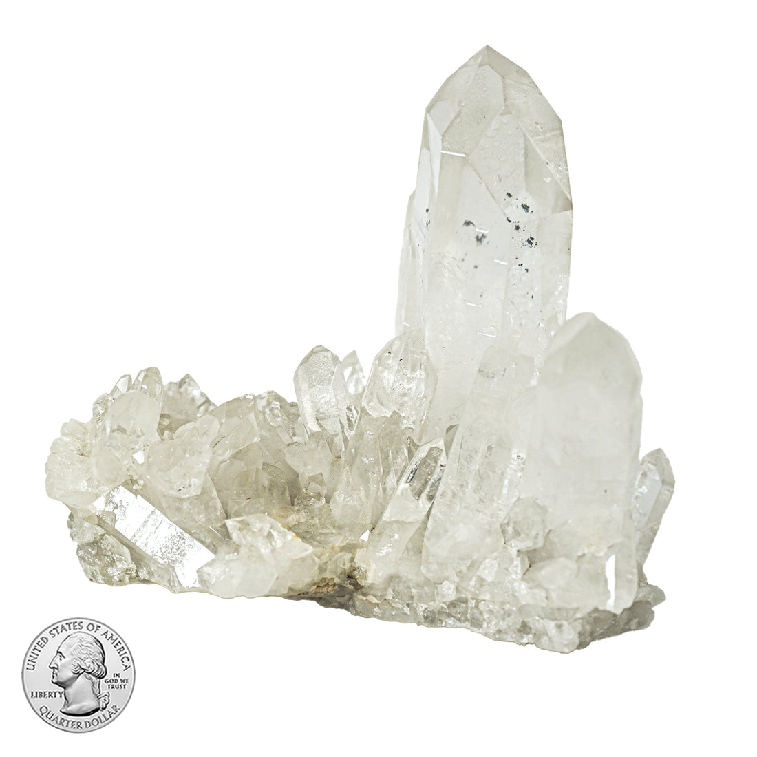CLEAR QUARTZ CLUSTER
