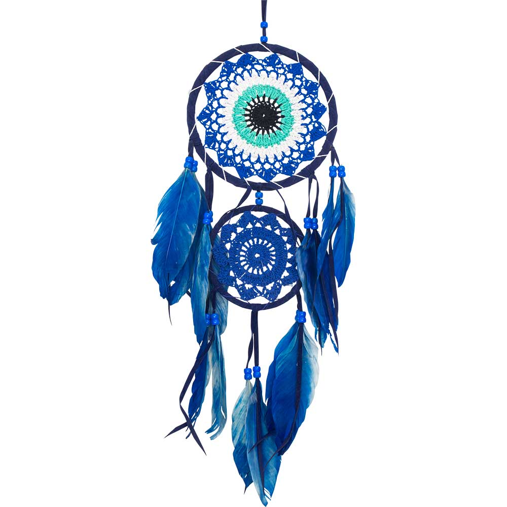 Woven Double Evil Eye Dreamcatcher