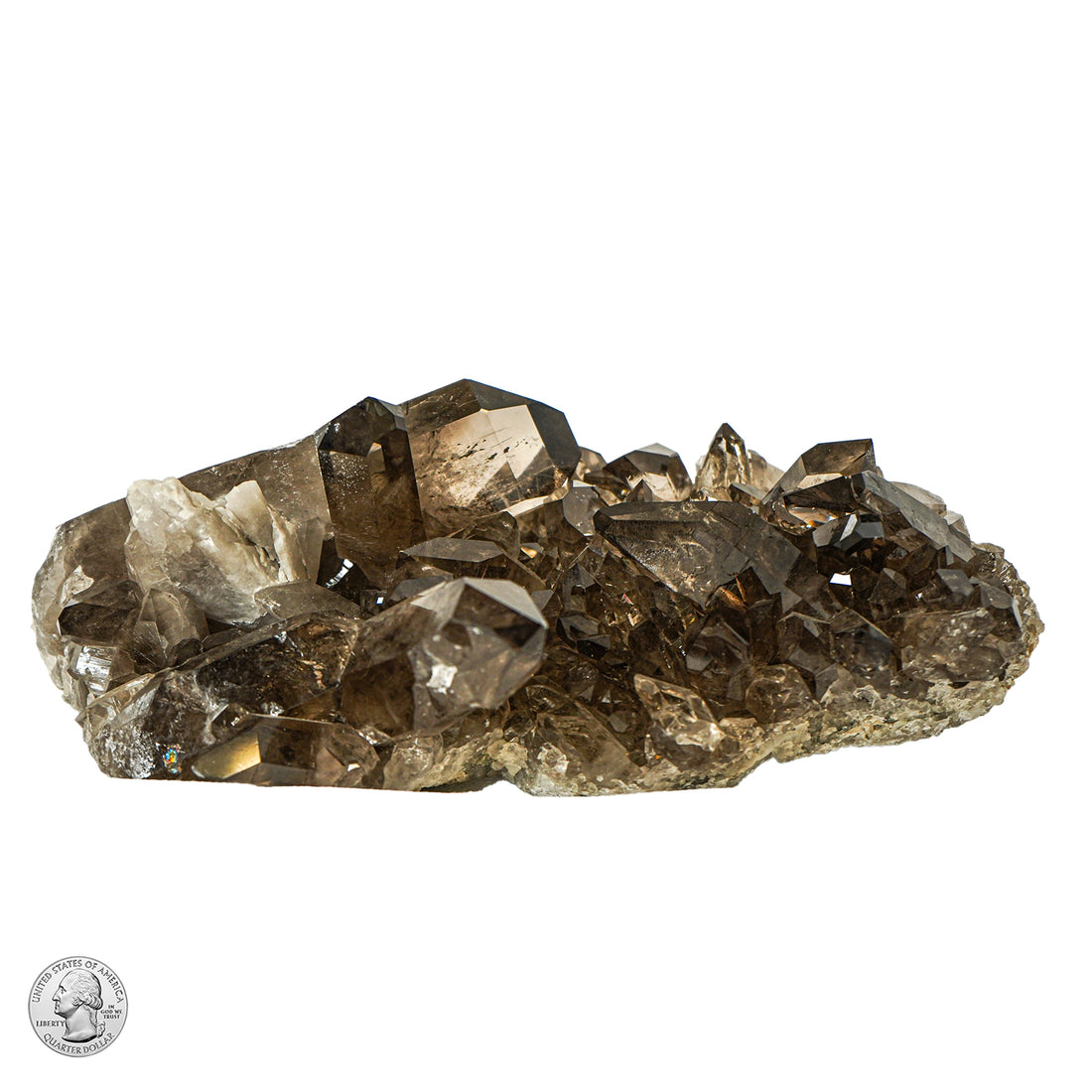 SMOKY QUARTZ CLUSTER
