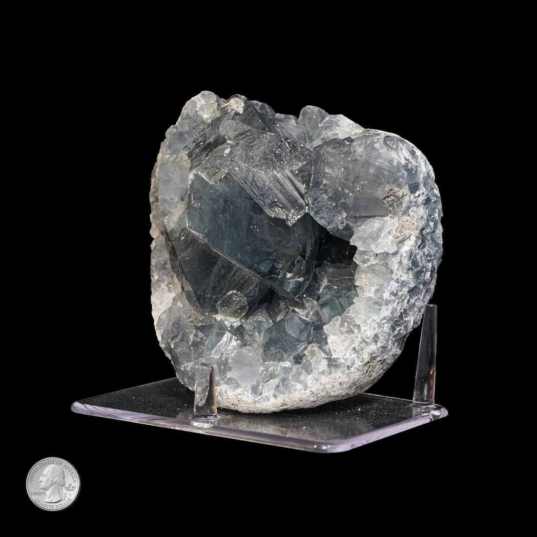 BLUE CELESTITE FREE FORM
