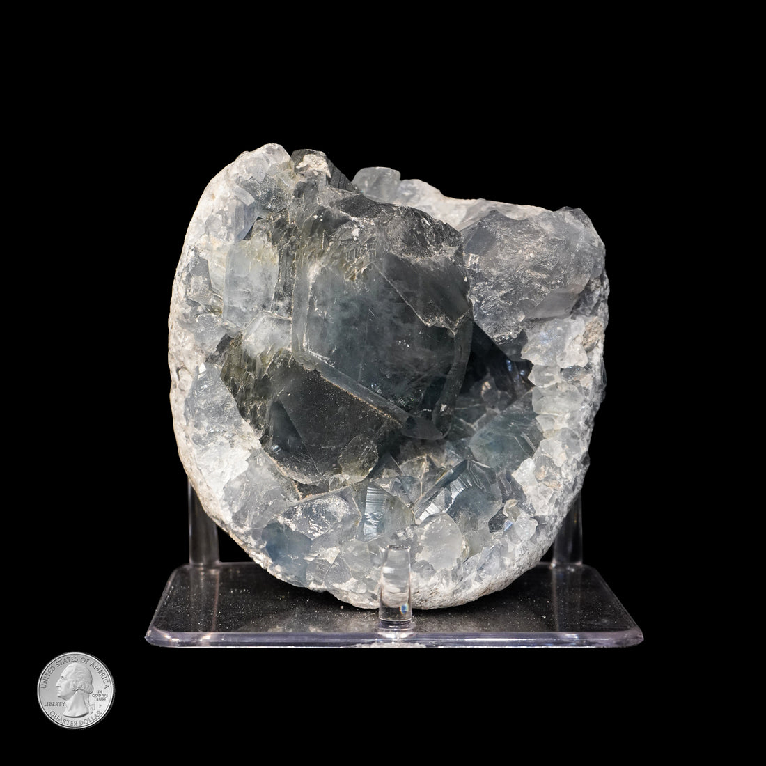 BLUE CELESTITE FREE FORM