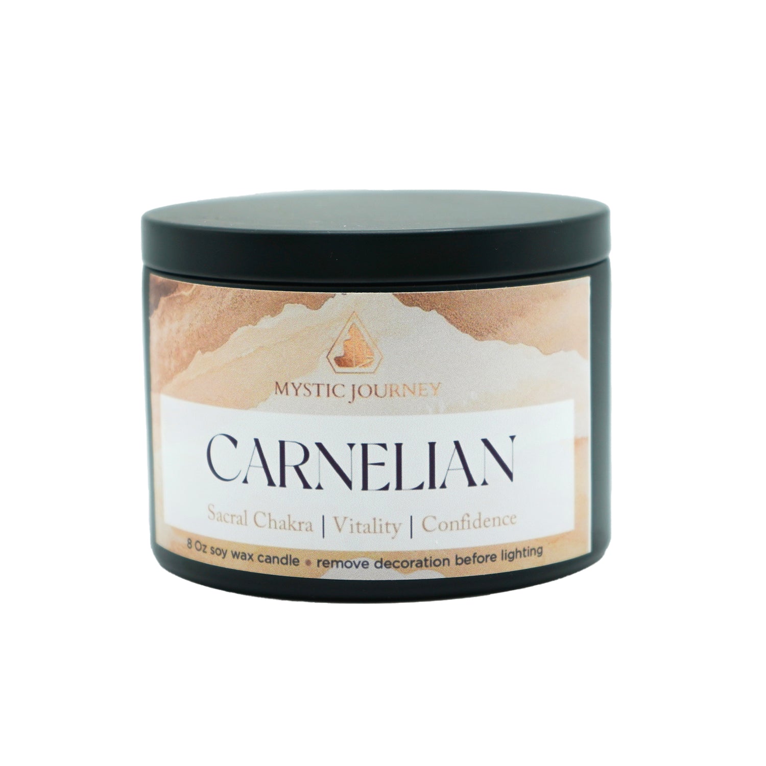 CARNELIAN CANDLE 8OZ