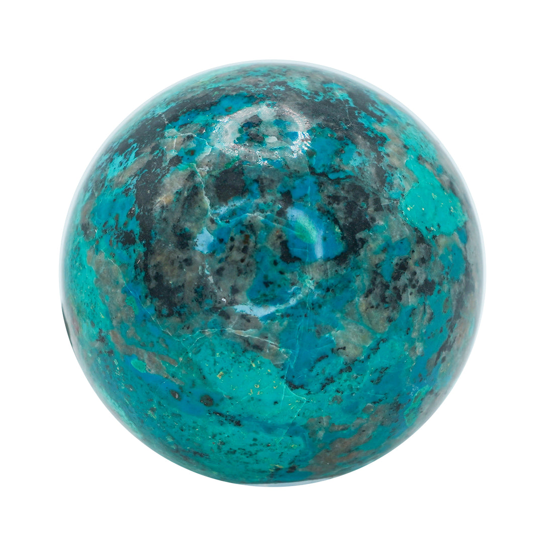 CHRYSOCOLLA SPHERE