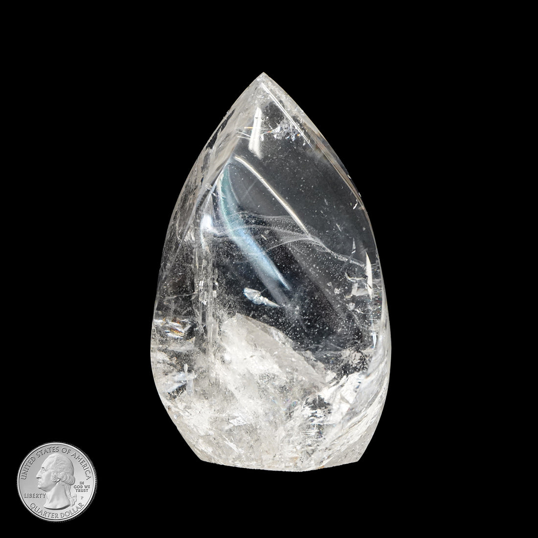CLEAR QUARTZ FLAME