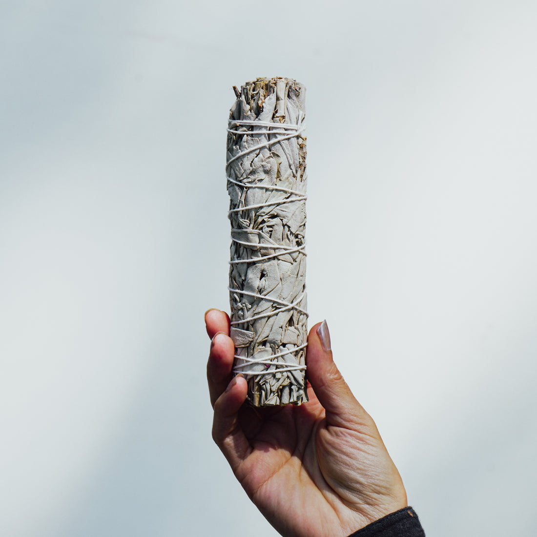 WHITE SAGE SMUDGE STICK - 6 INCHES