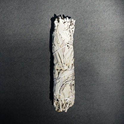 WHITE SAGE SMUDGE STICK - 7 INCHES