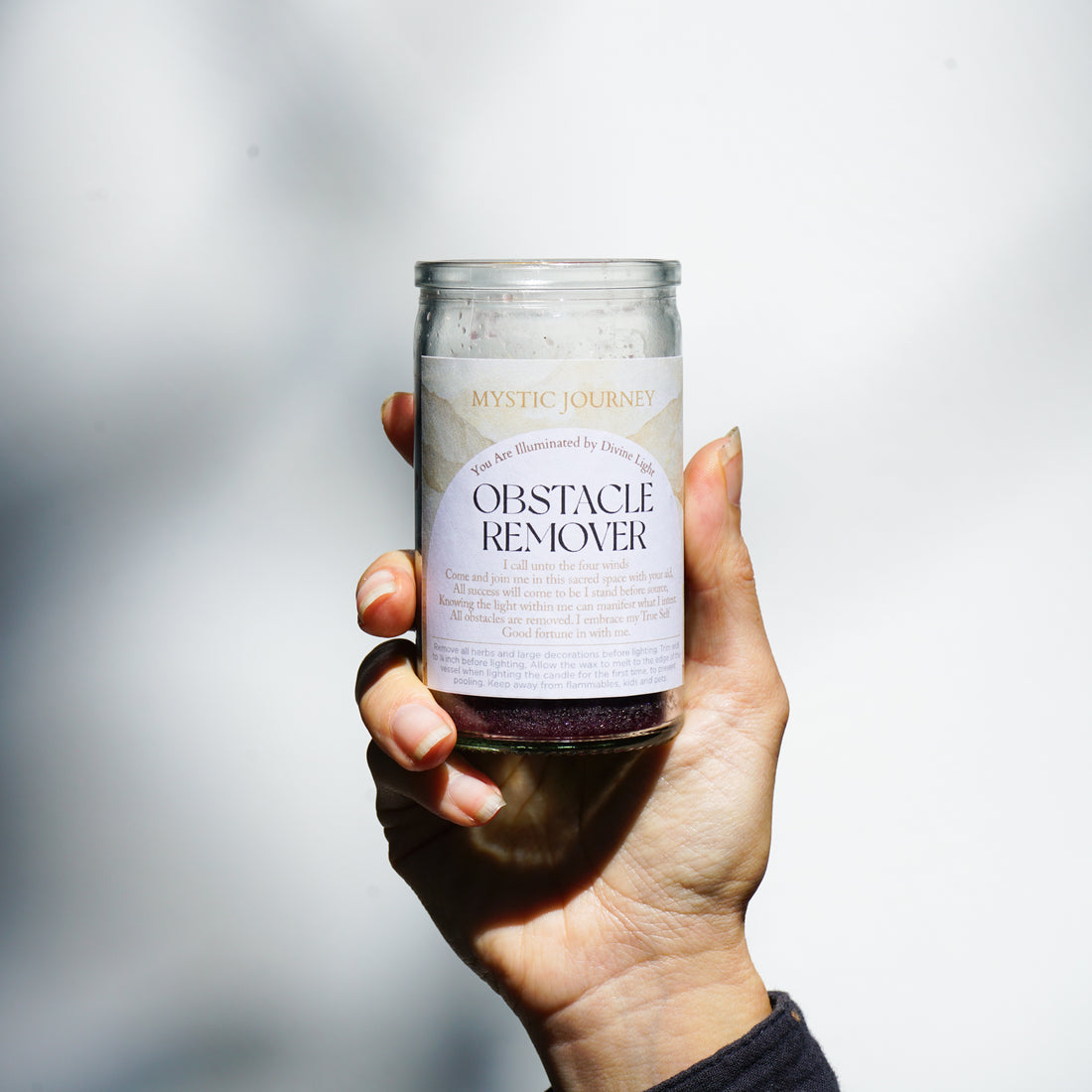 OBSTACLE REMOVER CANDLE (4&quot;)