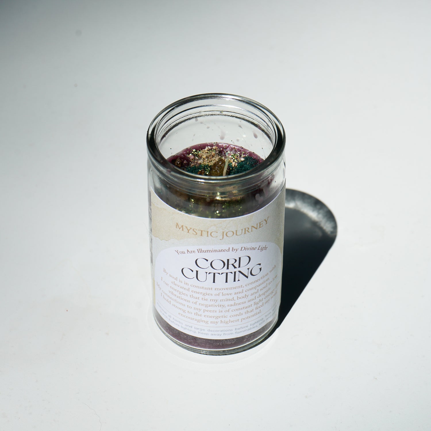 CORD CUTTING CANDLE (4&quot;)