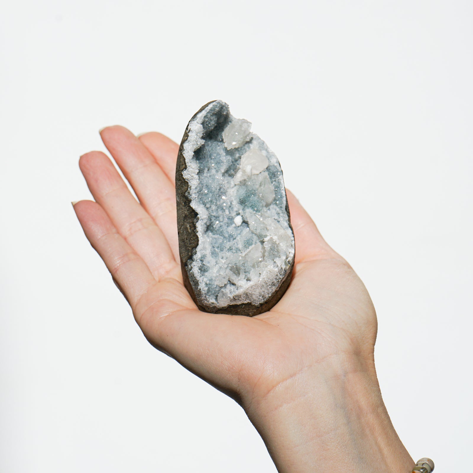 CHALCEDONY WITH APOPHYLLITE