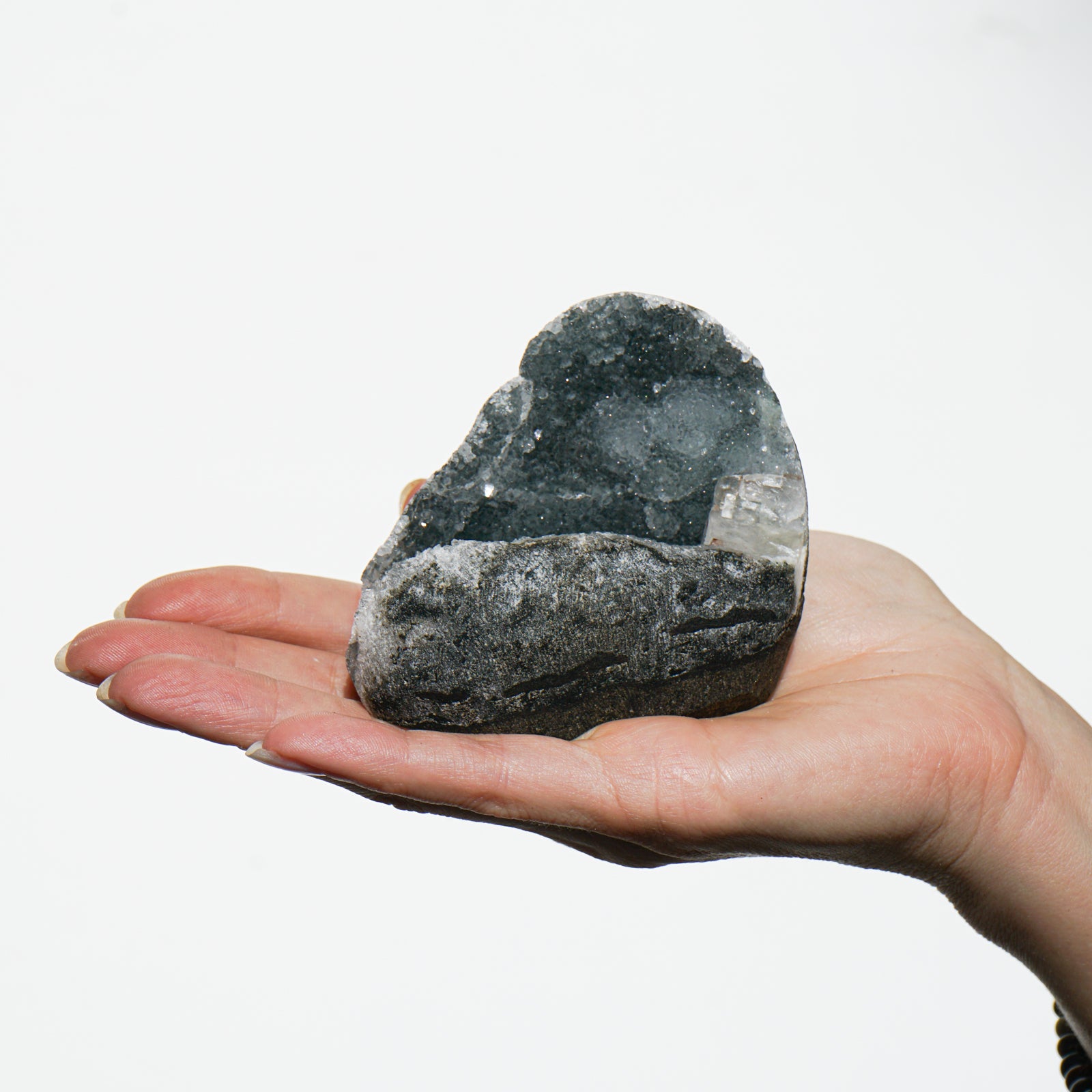 CHALCEDONY WITH APOPHYLLITE
