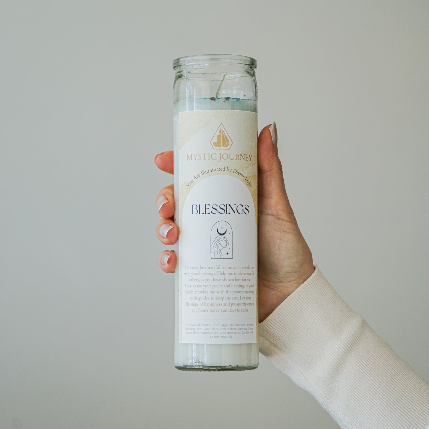 BLESSINGS CANDLE (8&quot;)