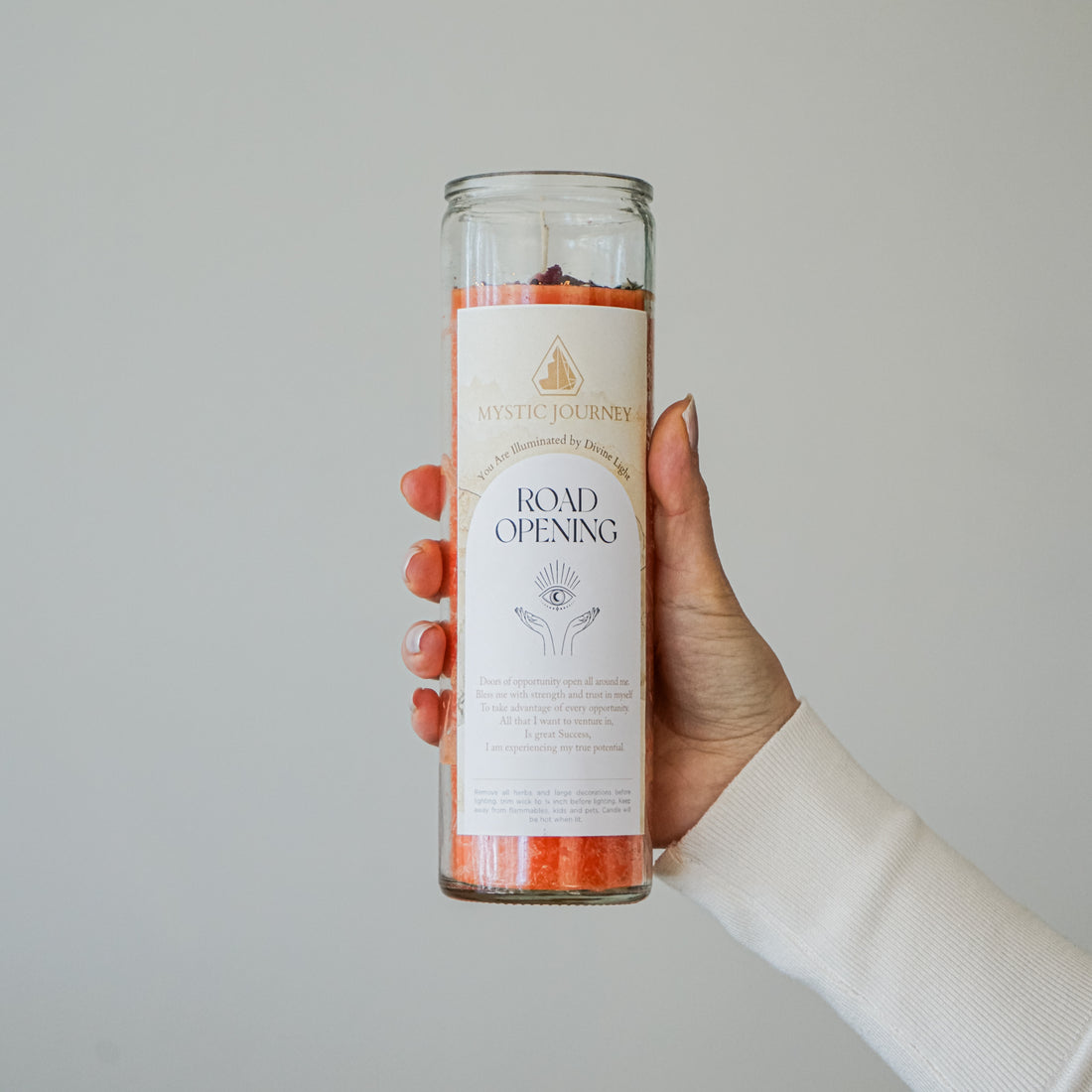 ROAD OPENING CANDLE (8")