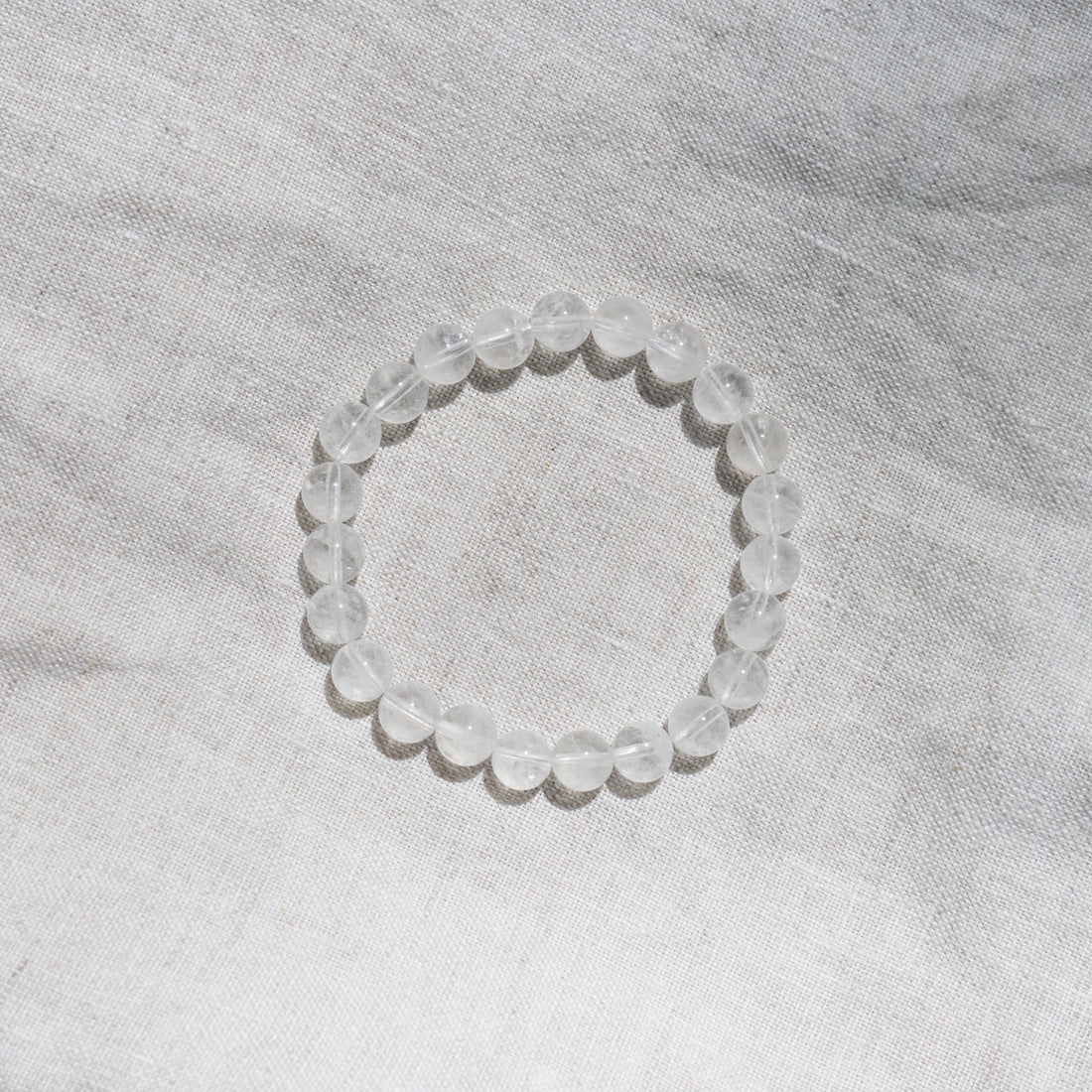 Clear Quartz Bracelet (8mm)