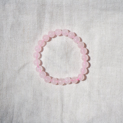 Rose Quartz Bracelet (8mm)